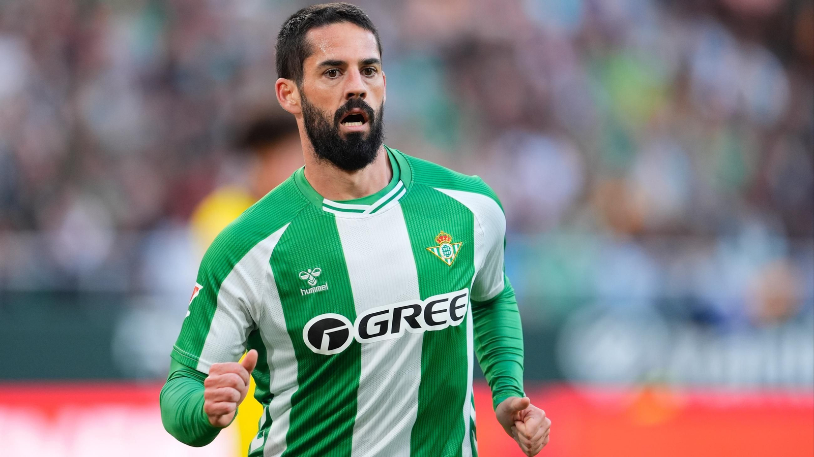 Isco Alarcón en el partido ante el Girona en el Estadio de La Cartuja