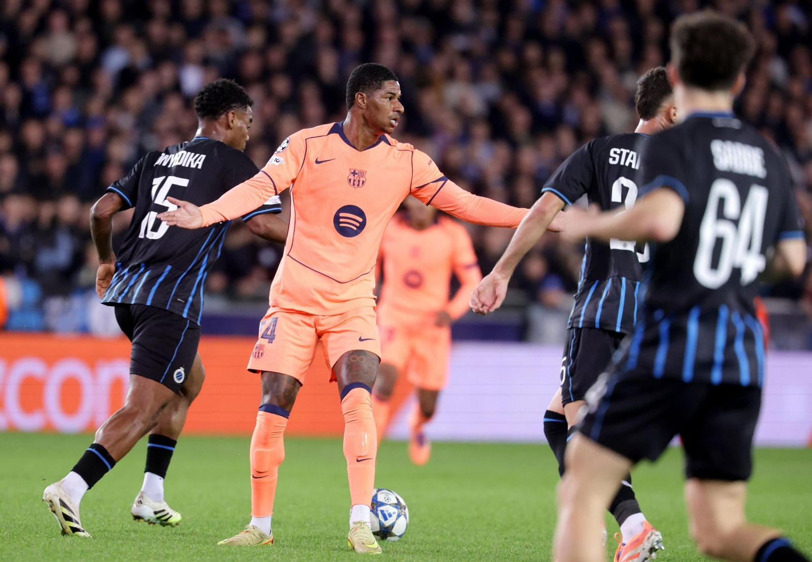 Las fotos del Brujas-Barcelona