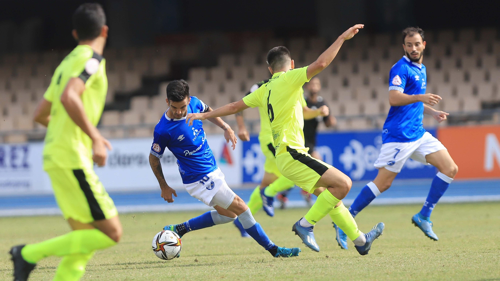Imagénes del partido Xerez DFC - Ceuta en Chapín