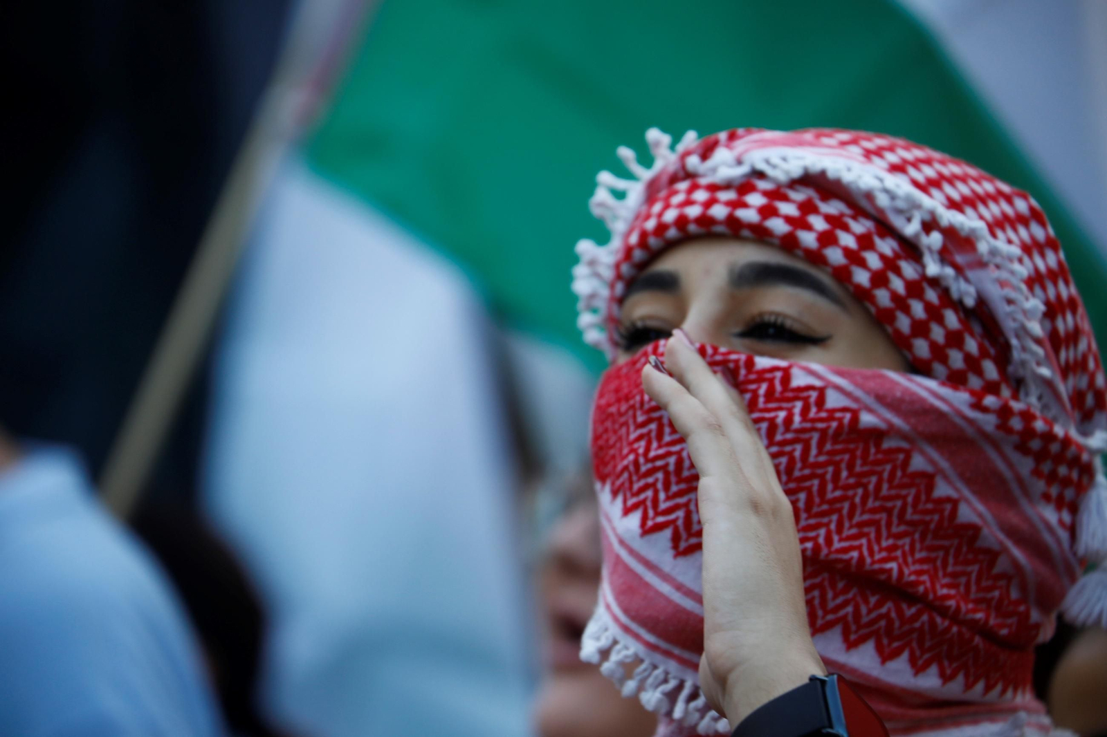 Las imágenes de la manifestación de Córdoba por Gaza