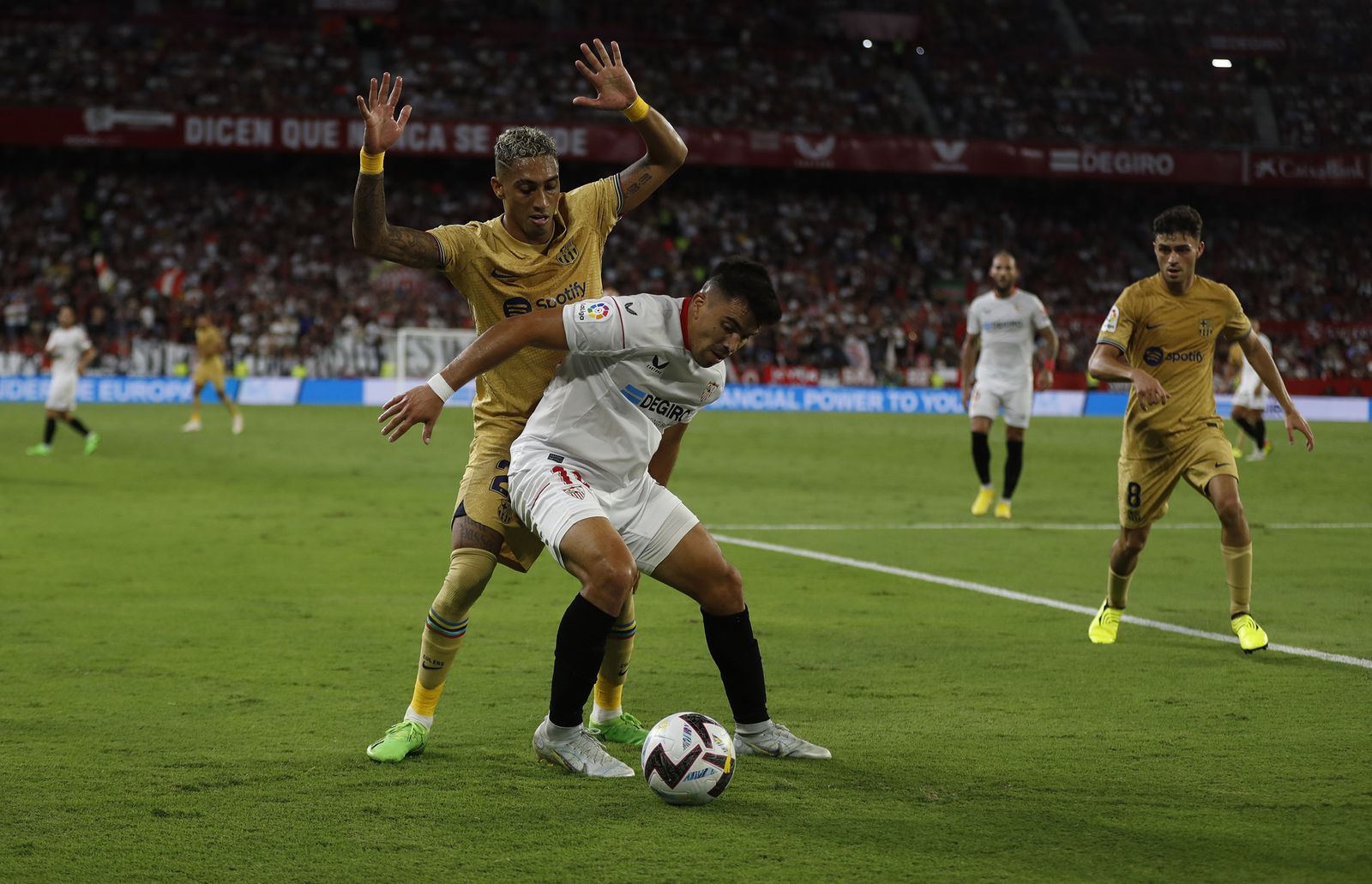 Las imágenes del Sevilla-Barcelona