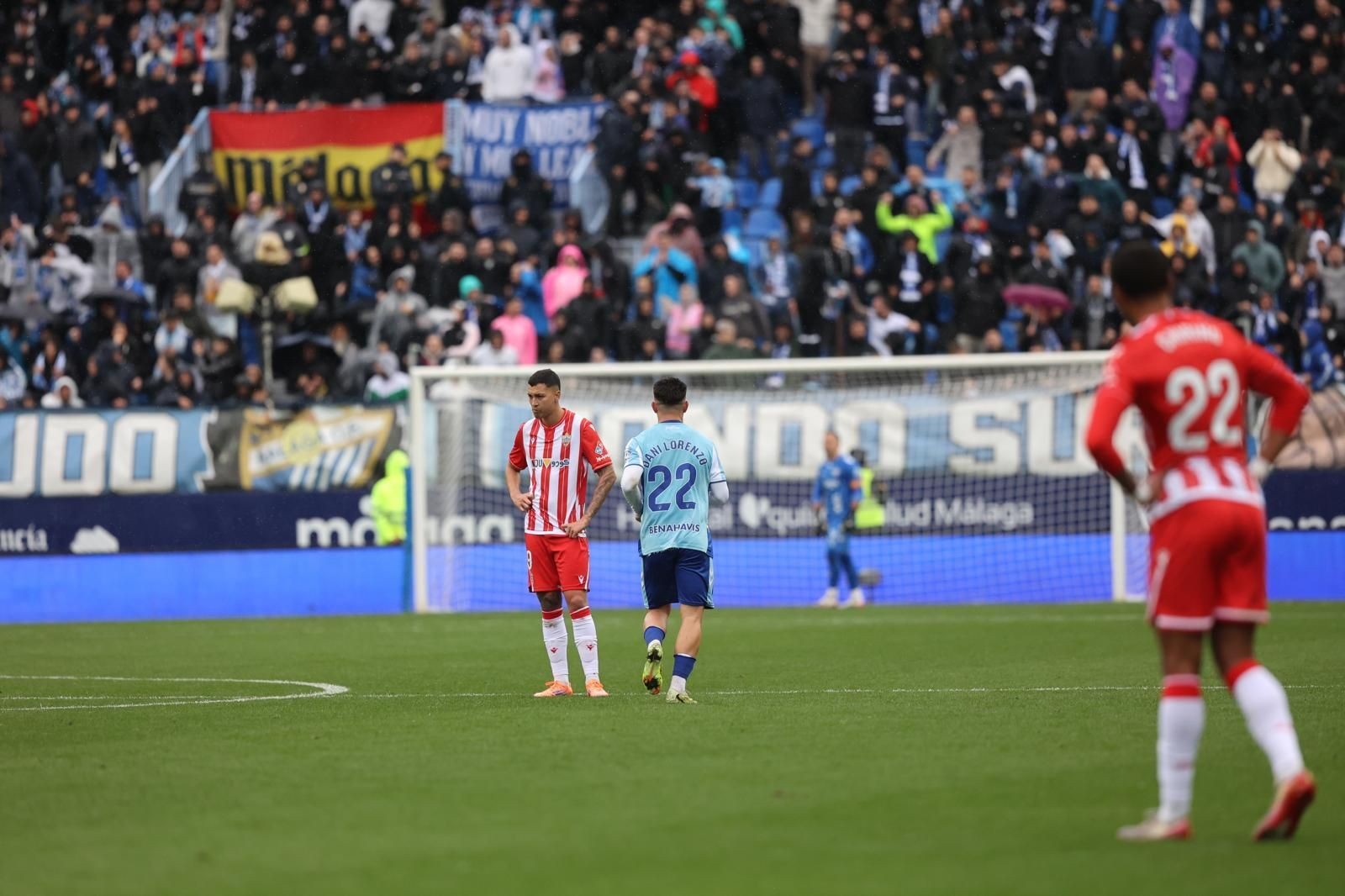 Málaga CF-Almería, en fotos