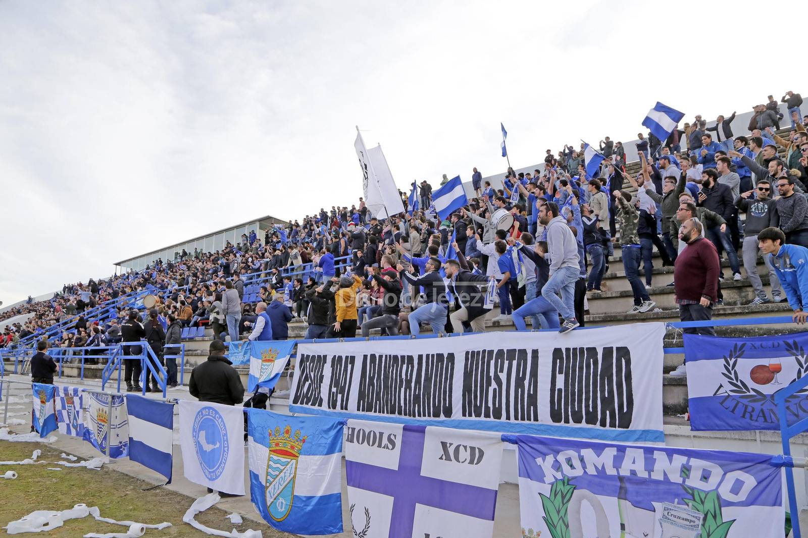 Xerez CD - Xerez DFC en el campo de La Juventud