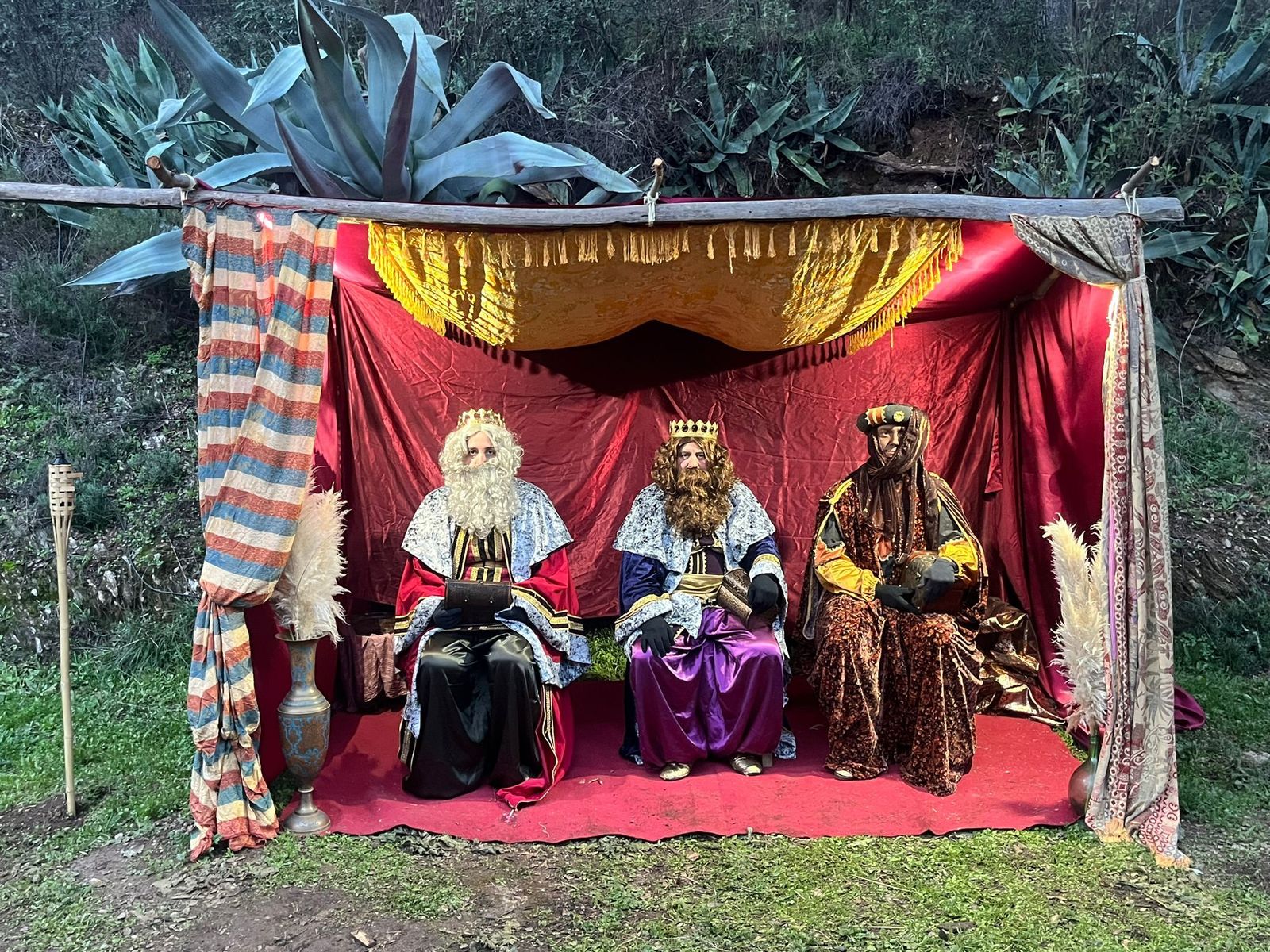 Así de bonito es el Belén Viviente de Puerto Moral