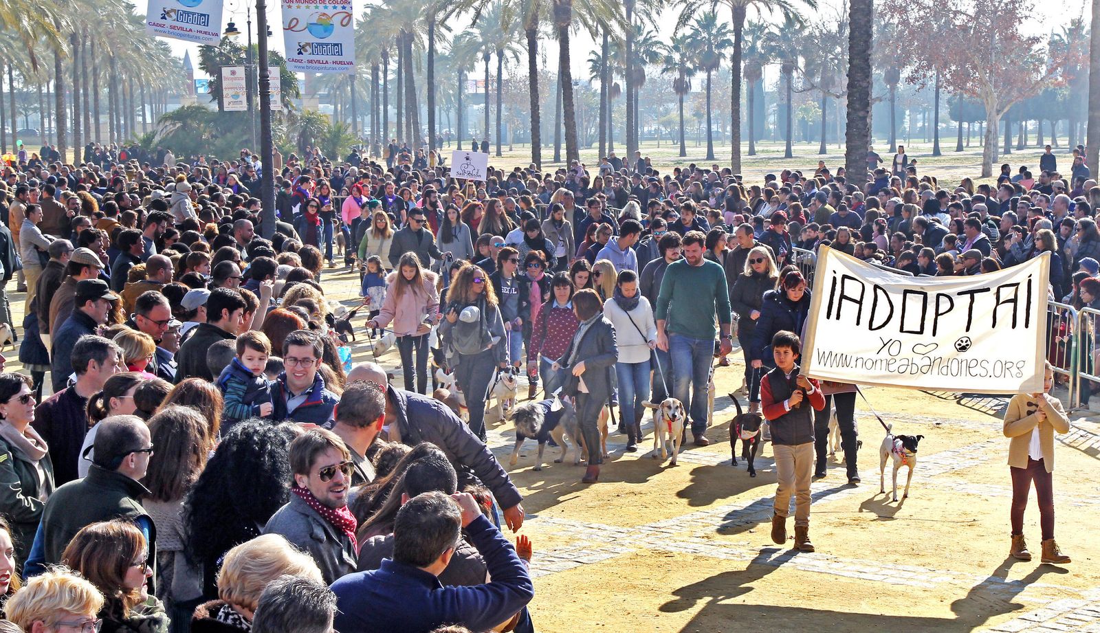 La Fiesta de San Antón contó con gran afluencia de público, como es habitual.