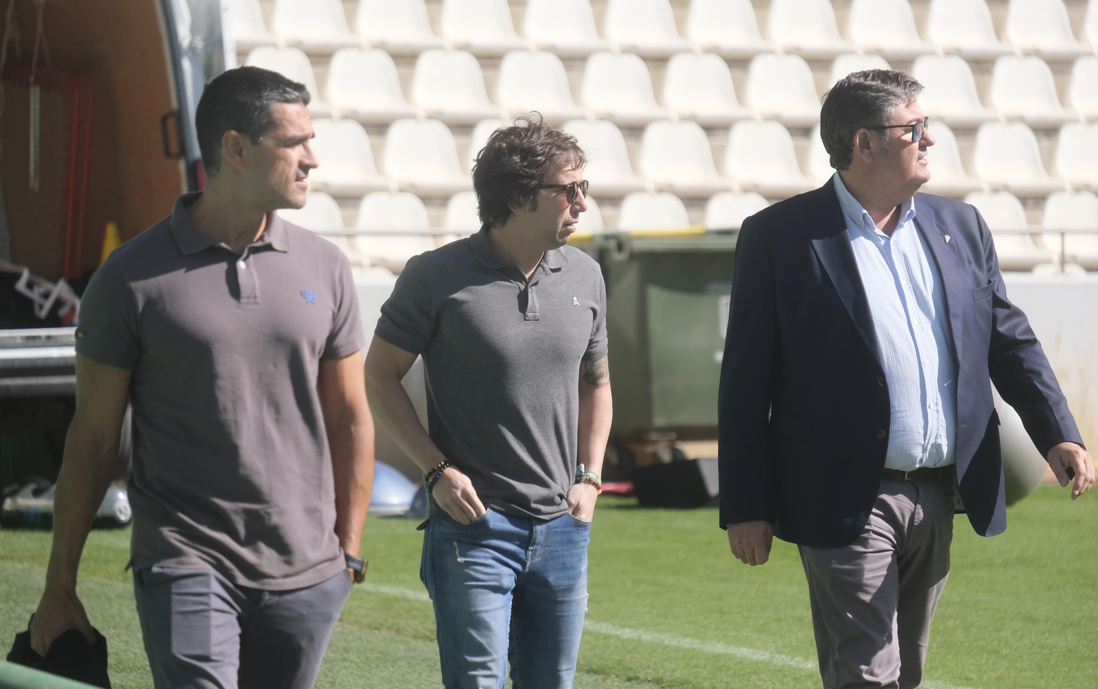 El primer entrenamiento de Manuel Mosquera como técnico del Córdoba CF, en imágenes