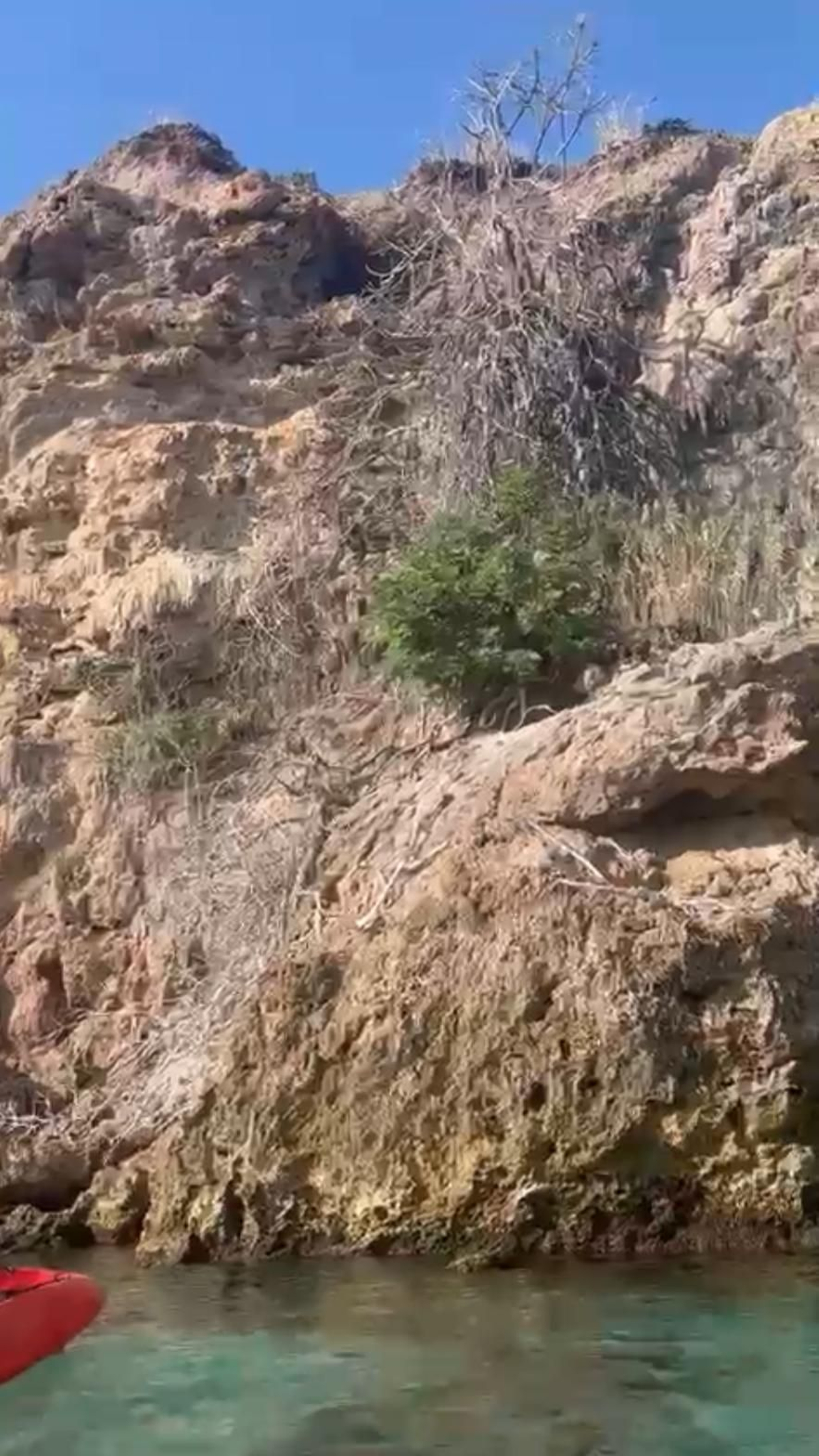Una ruta en kayak por cuevas y acantilados a dos horas de Algeciras.