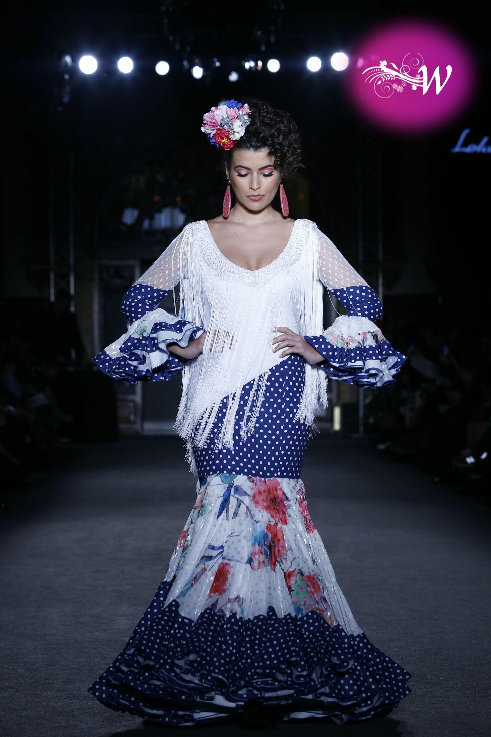 Lola Azahares en We Love Flamenco 2020, todas las fotos del desfile