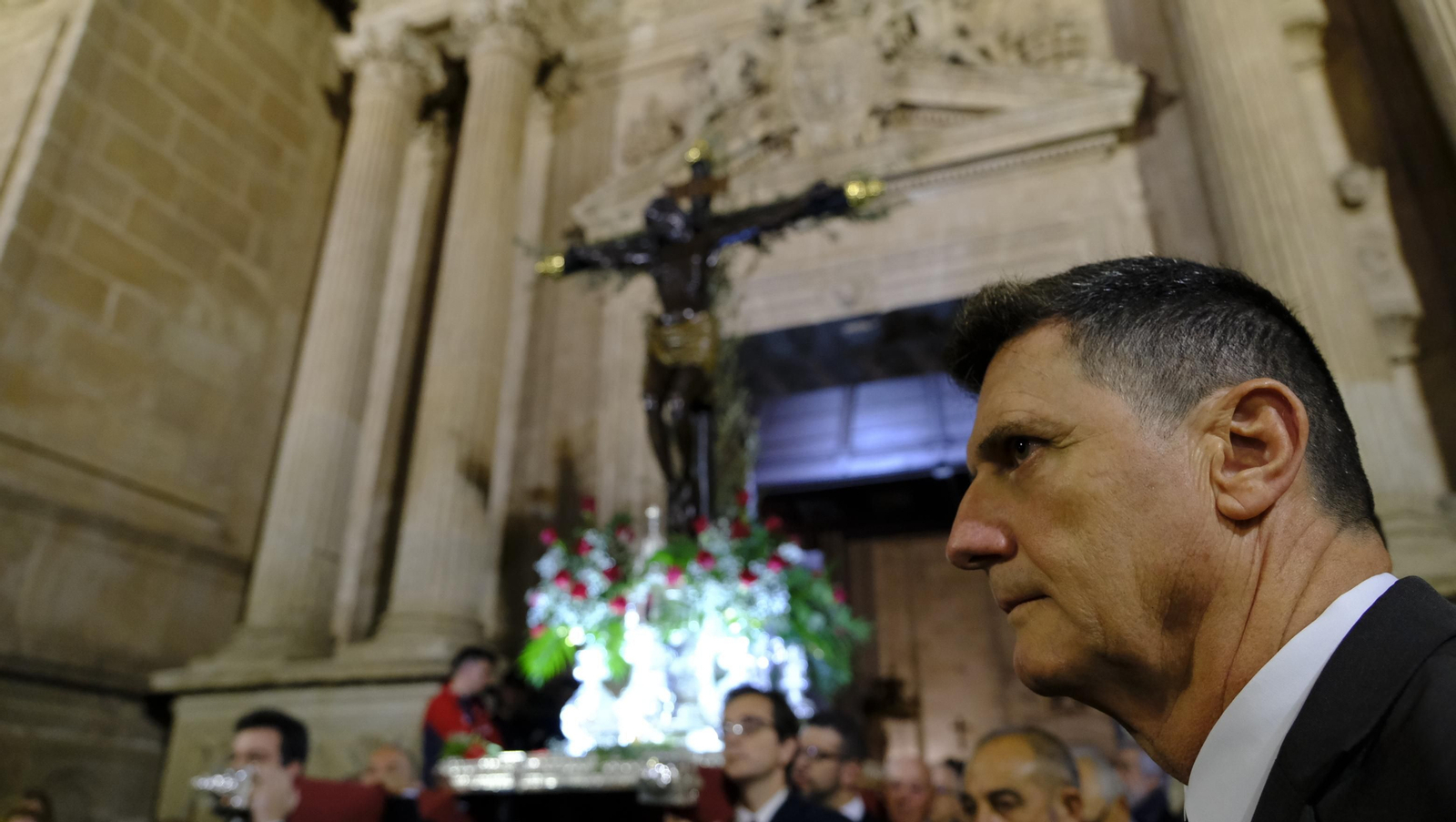 Las imágenes del Vía Crucis del Cristo de la Escucha