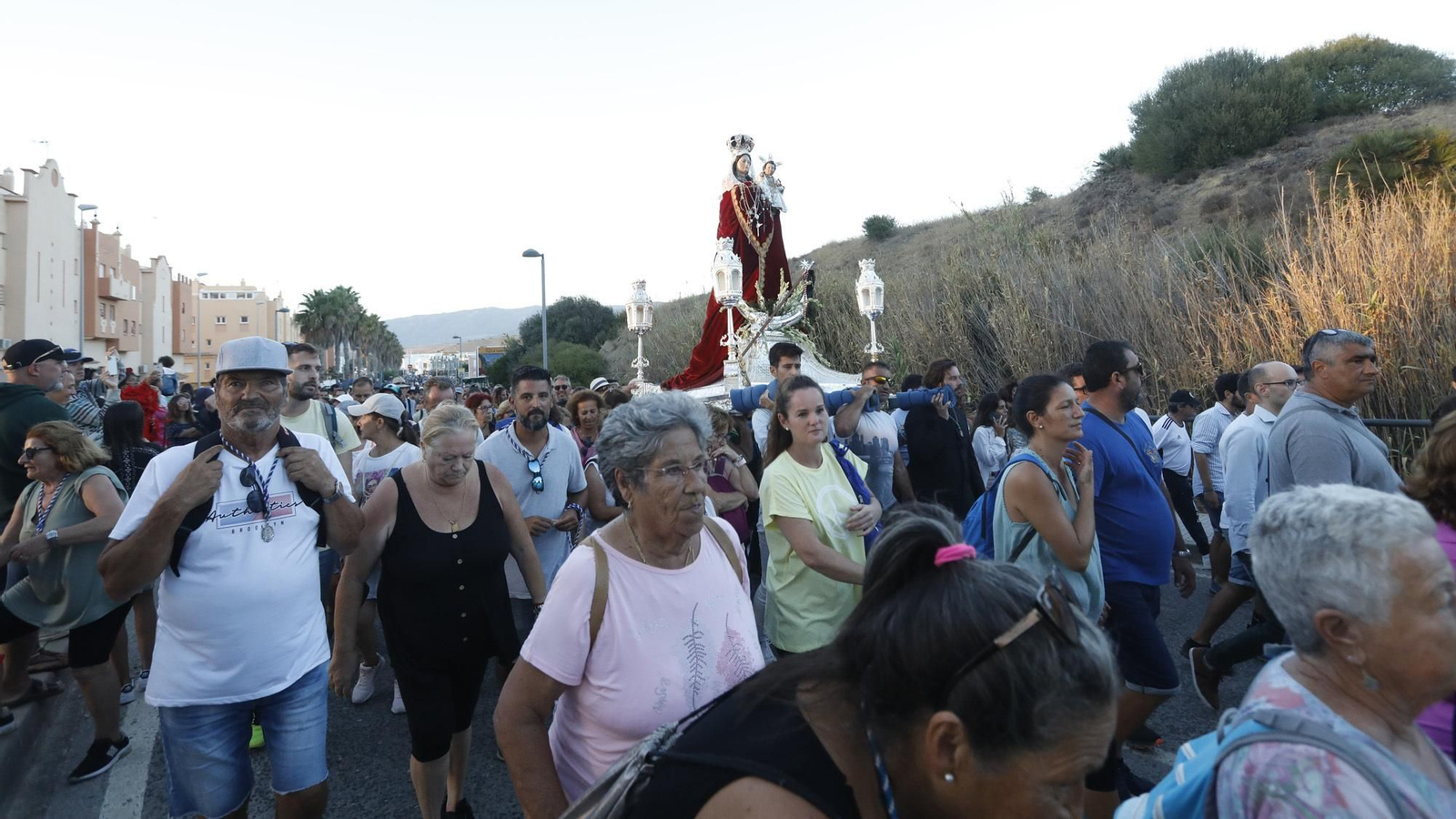 Las fotos de la llegada de la Virgen de la Luz a Tarifa