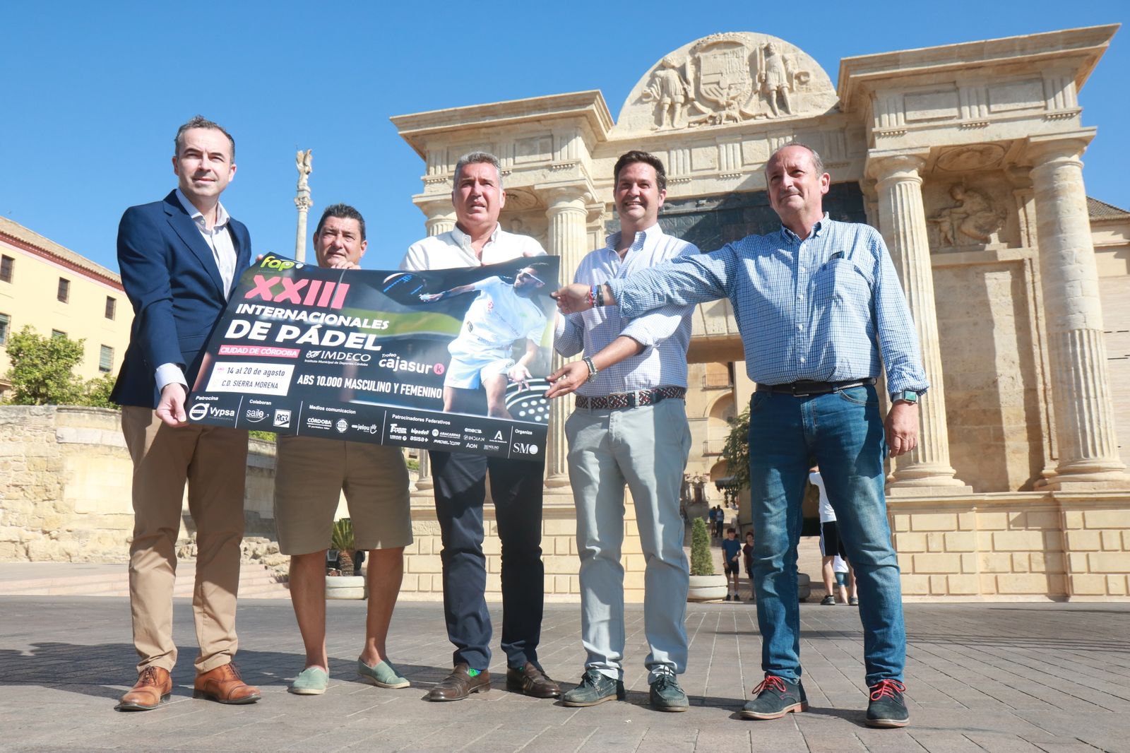 Presentación del XXIII Internacional de Pádel Ciudad de Córdoba.
