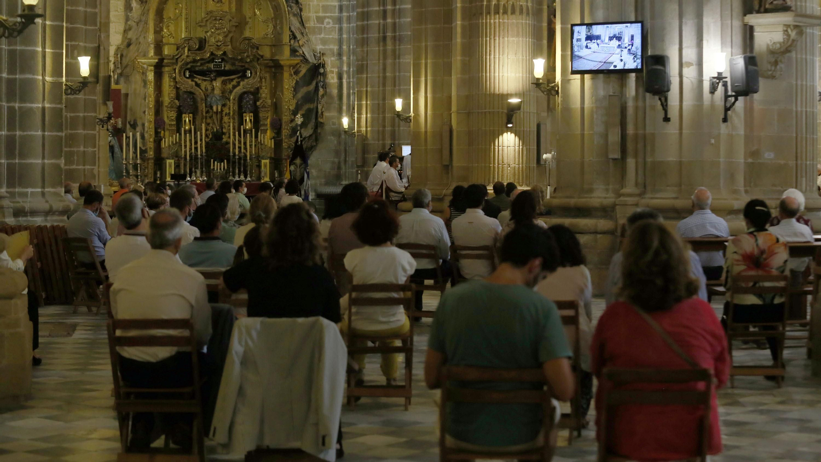 Última misa de D. José Mazuelos en Jerez como Obispo de Asidonia Jerez
