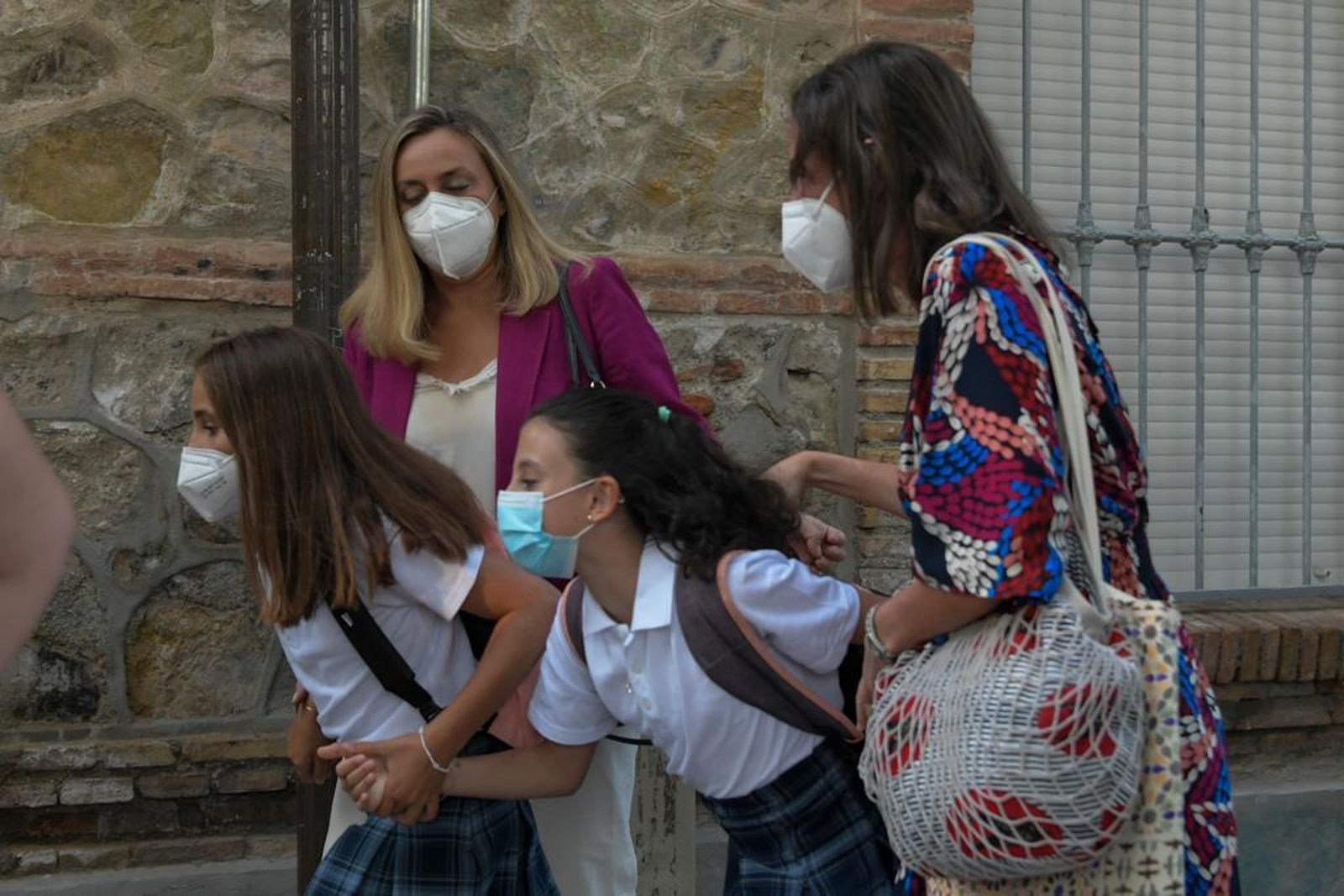 Fotos: así está siendo la vuelta al cole 2021 en Granada