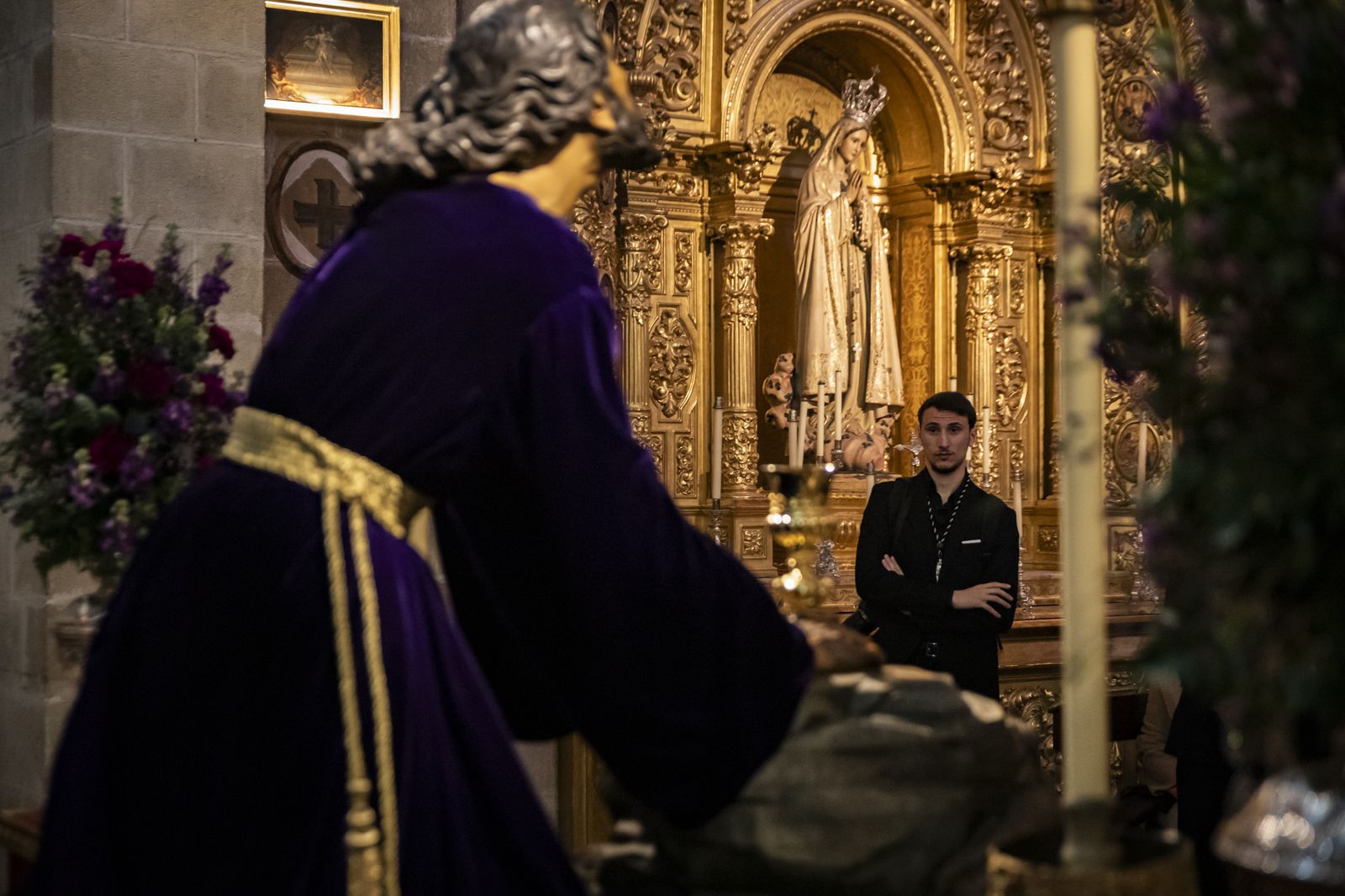 Imágenes de los besapiés y besamanos del Primer Domingo de Cuaresma en Jerez