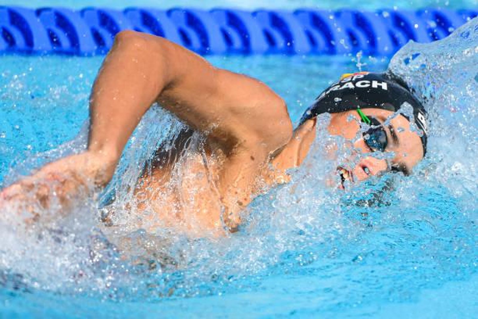 Carlos Garach en pleno esfuerzo.