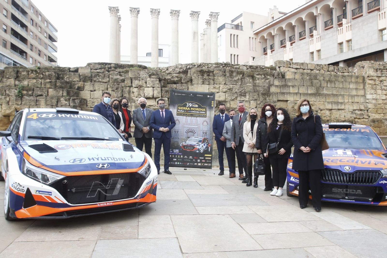Presentación del Rallye de Sierra Morena 2022.