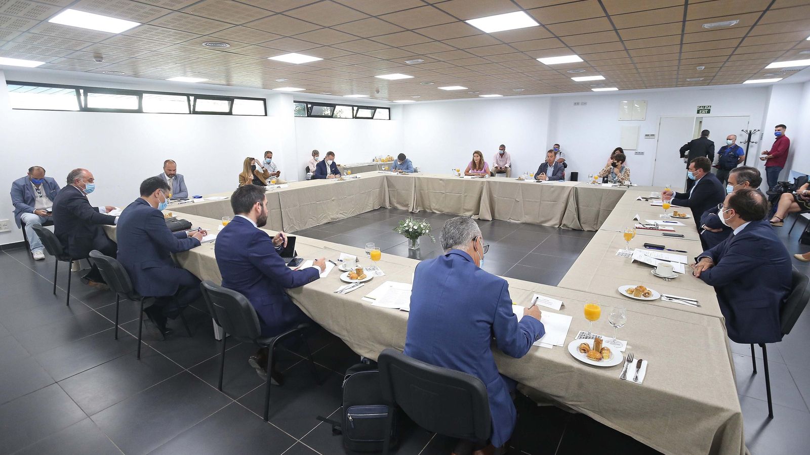 Un momento del debate.
