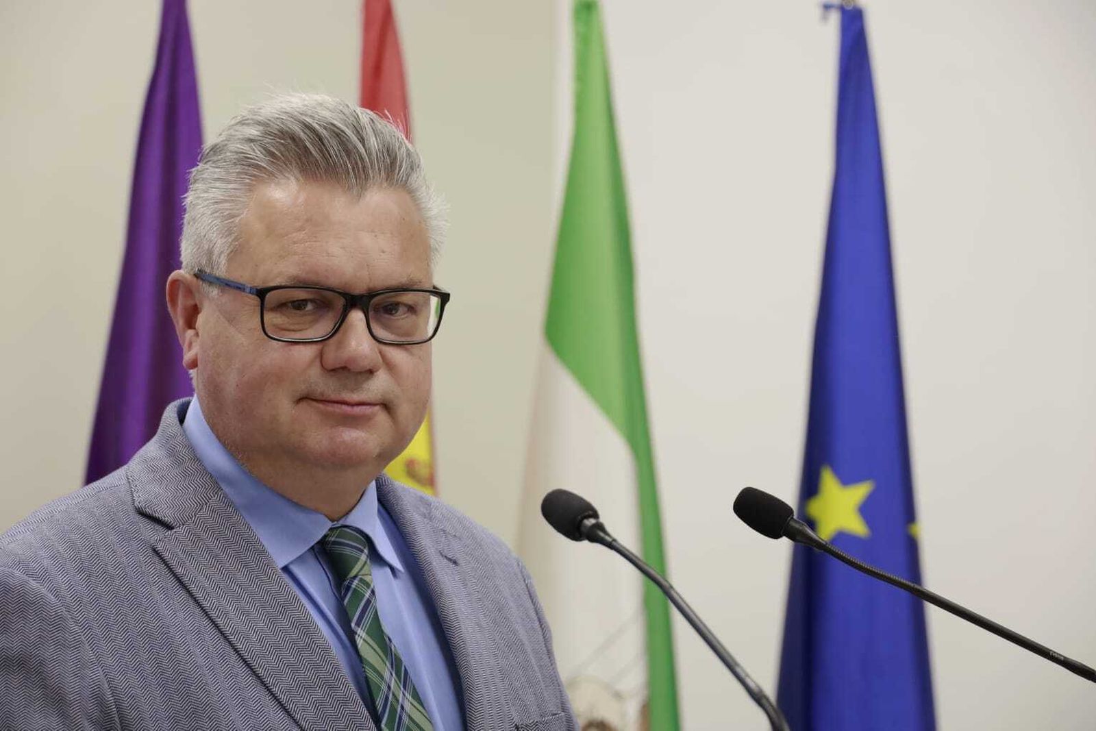 El portavoz del PSOE en la Diputación de Córdoba, Esteban Morales.