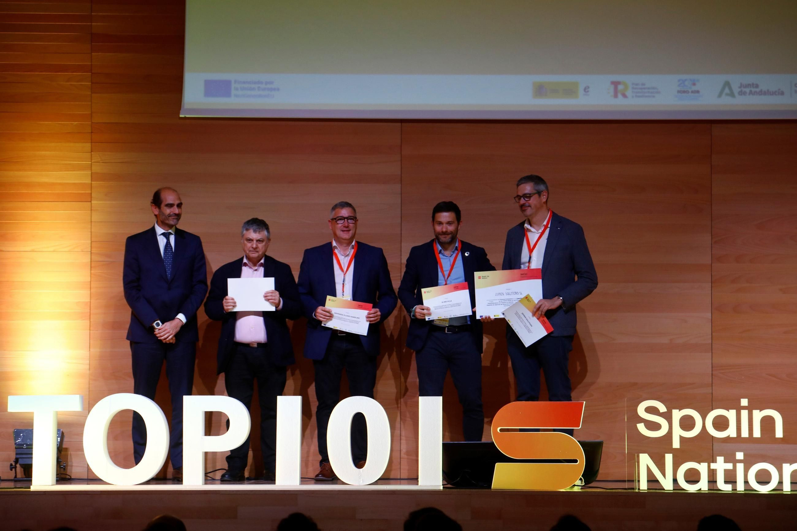 Entrega de premios de la gala 'Top 101 Spain Up Nation' en Córdoba