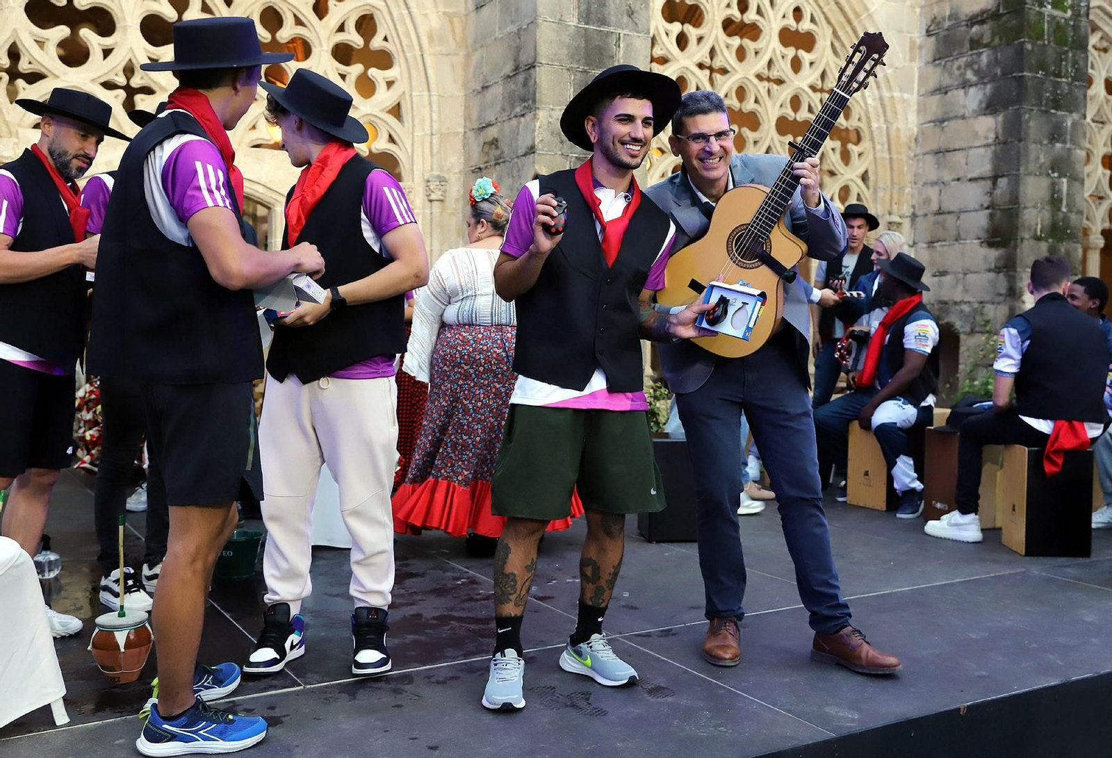 Así disfrutan pilotos internacionales de la Navidad de Jerez