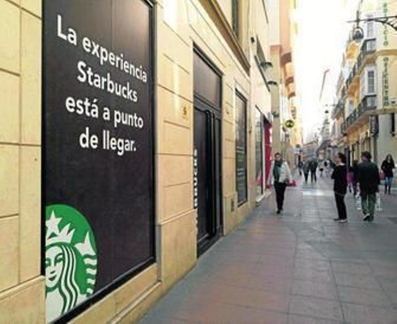 Local elegido por Starbucks para su instalación en la calle Nueva.