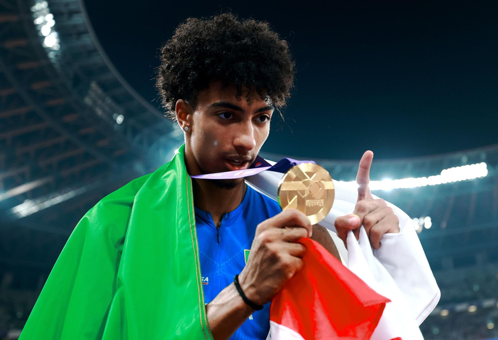 Las fotos de la lesión de Jordan Díaz y del resto de la jornada del Mundial de atletismo