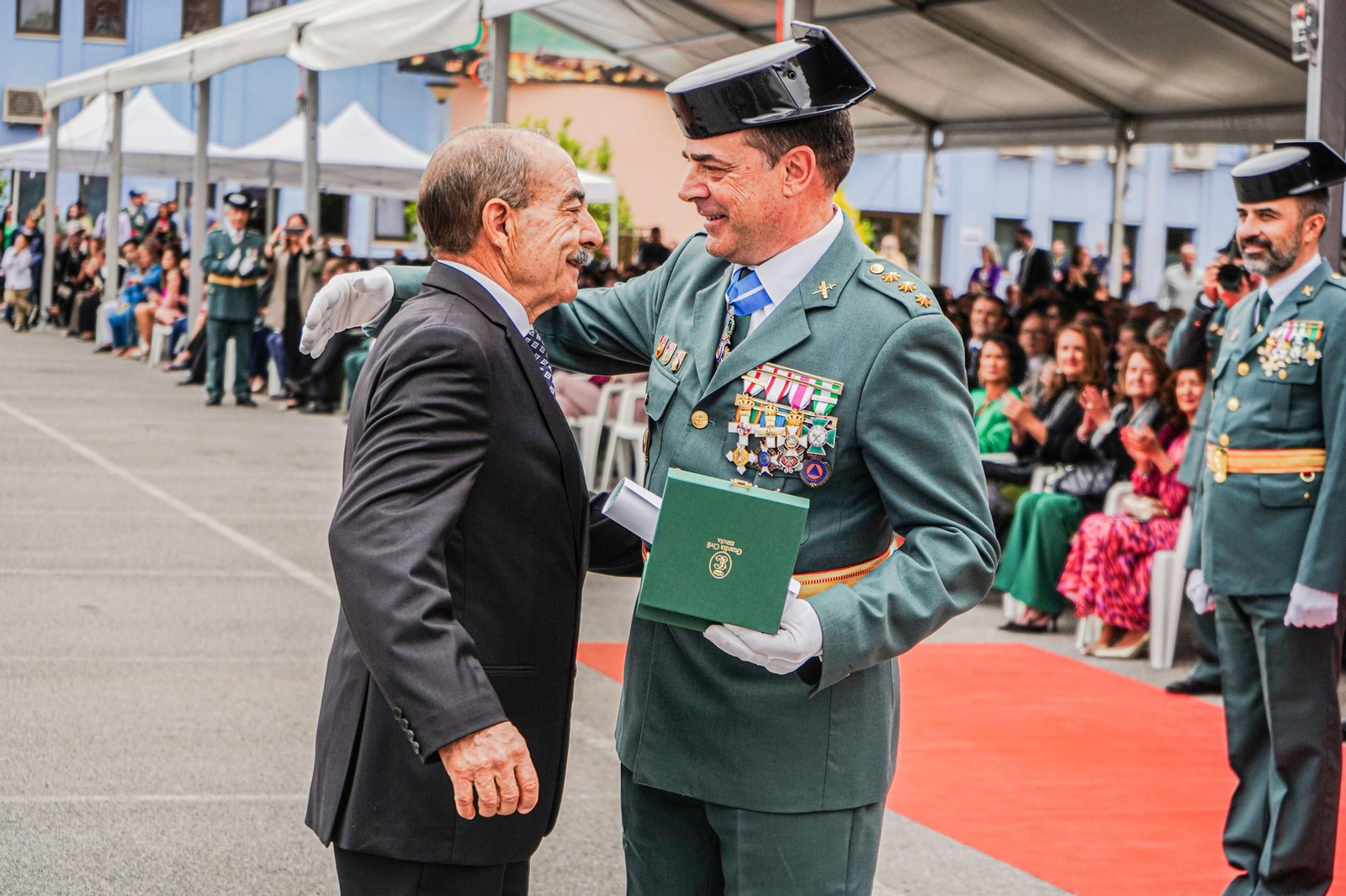 Así fueron los actos en honor a la patrona de la Guardia Civil en Granada