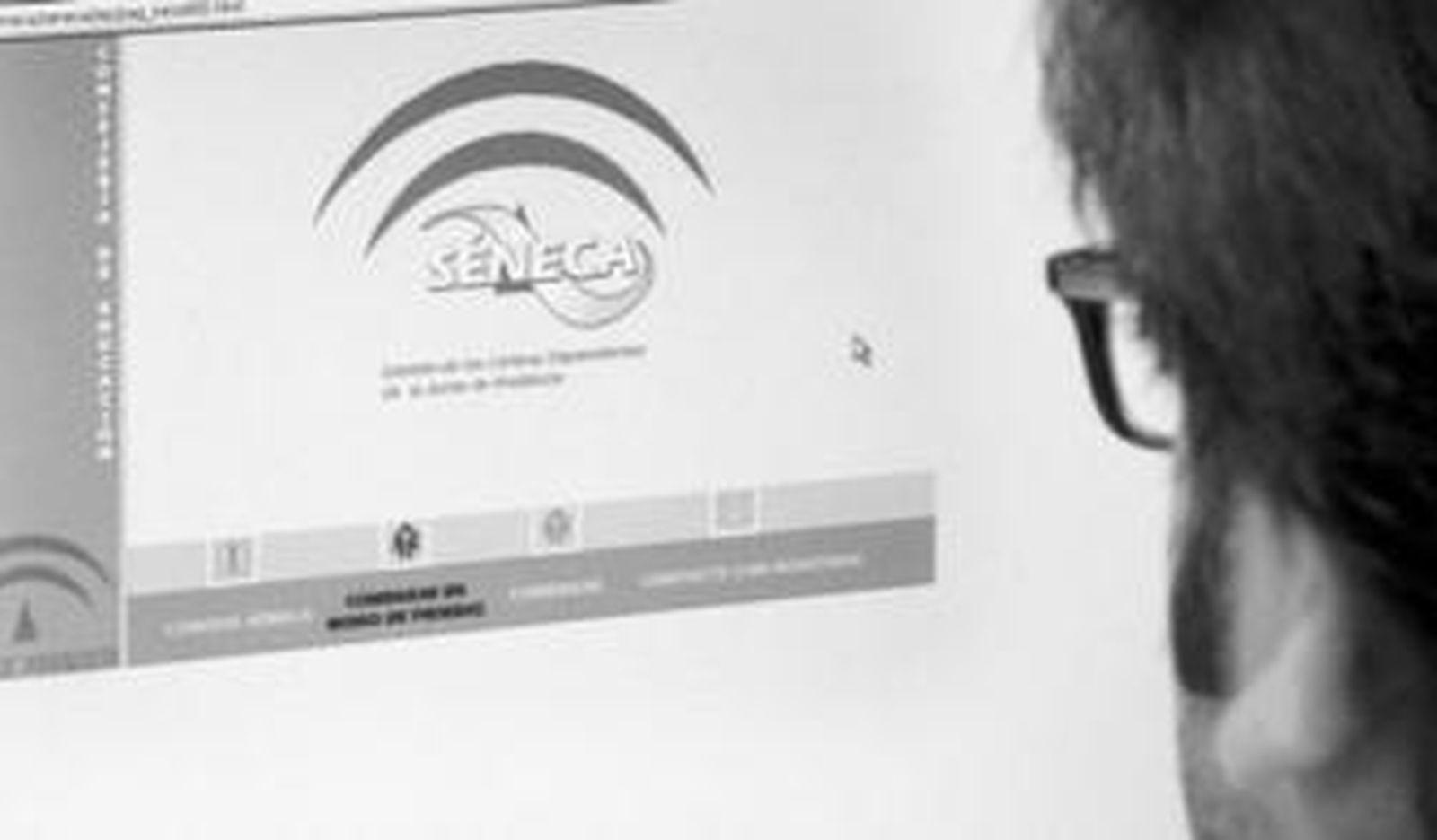 Portal del programa informático Séneca.