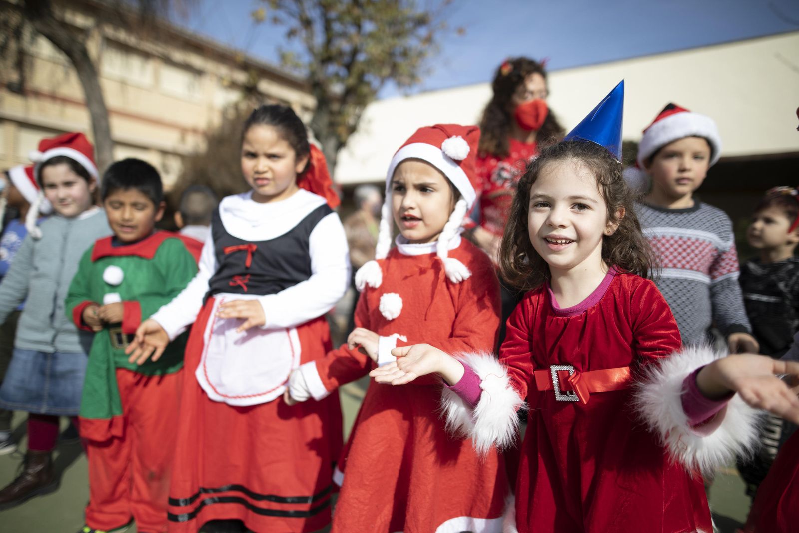 Fotos de las cabalgatas de Papá Noel en Granada