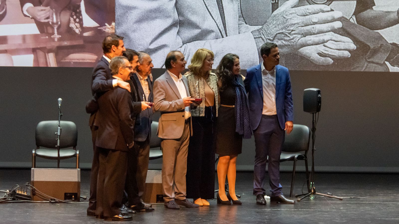 Fotos de la entrega de la Palma de Plata 2022 a 'Tío Mollino' y a 'El Pañero'