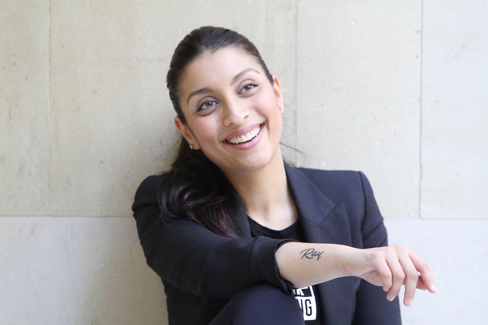 Triana Heredia, hija del músico, en la redacción de 'Diario de Sevilla'.