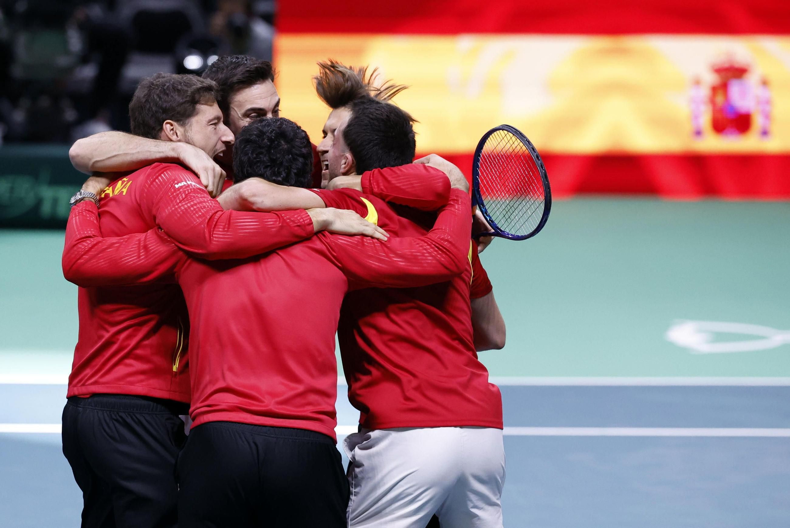 Las fotos de la clasificación de España para la final de la Copa Davis
