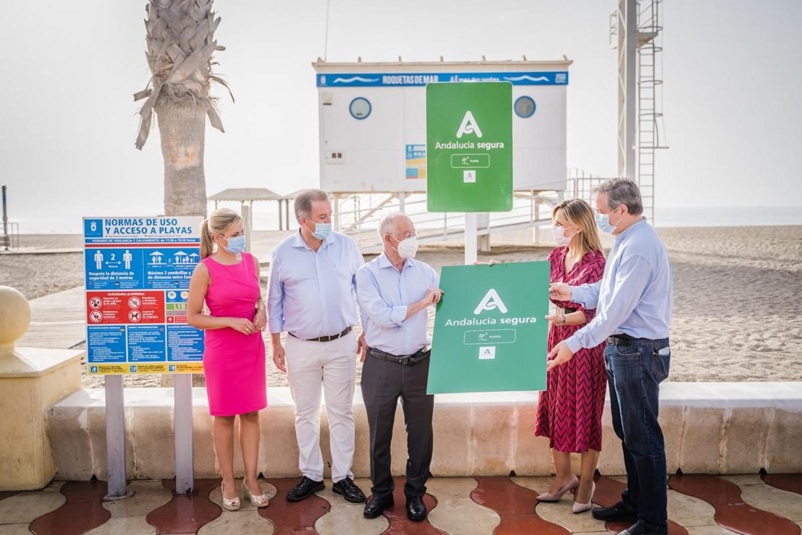 La costa roquetera ha recibido este distintivo.