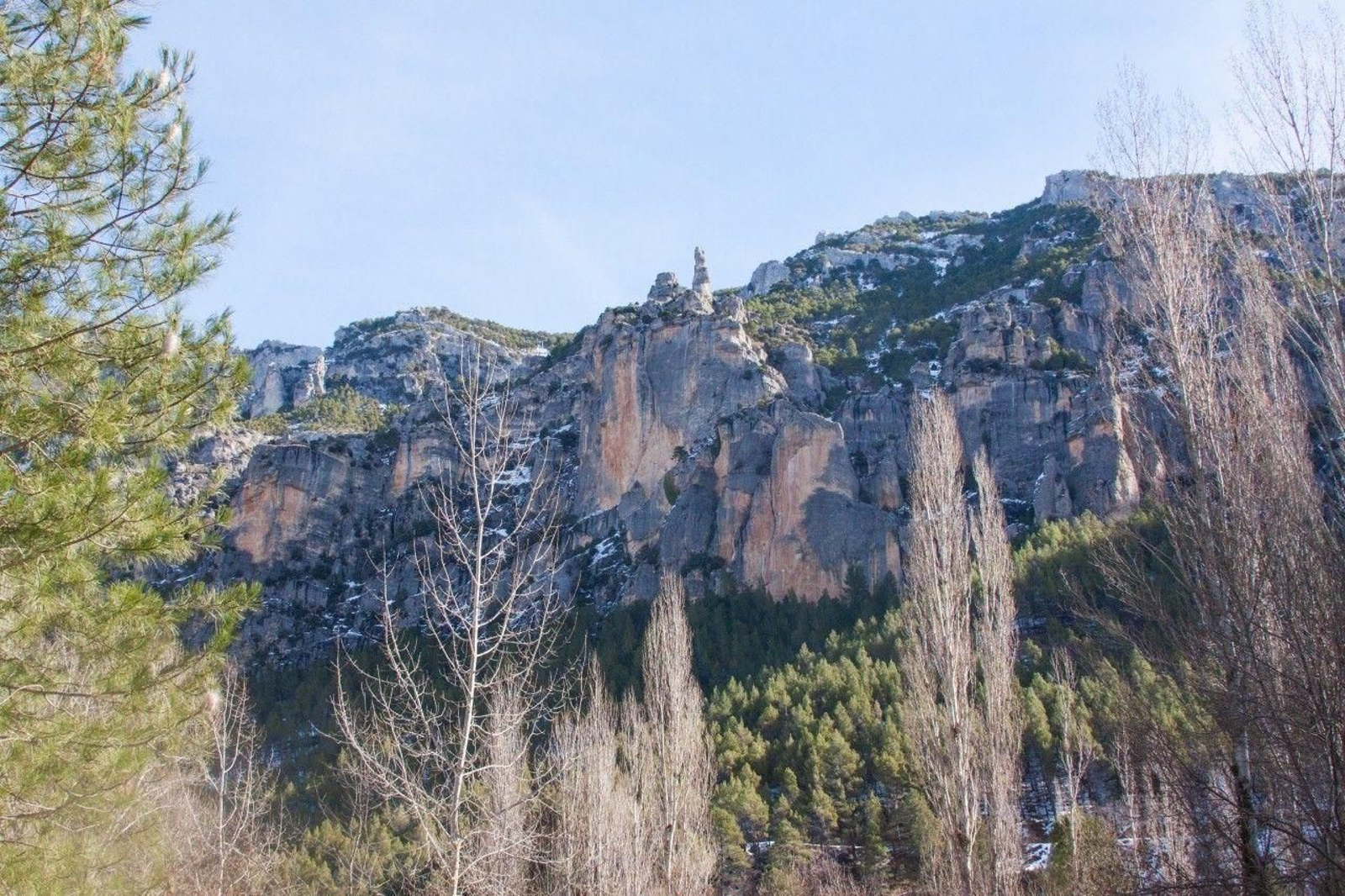Vistas desde el Área Recreativa La Toba, en Santiago Pontones.