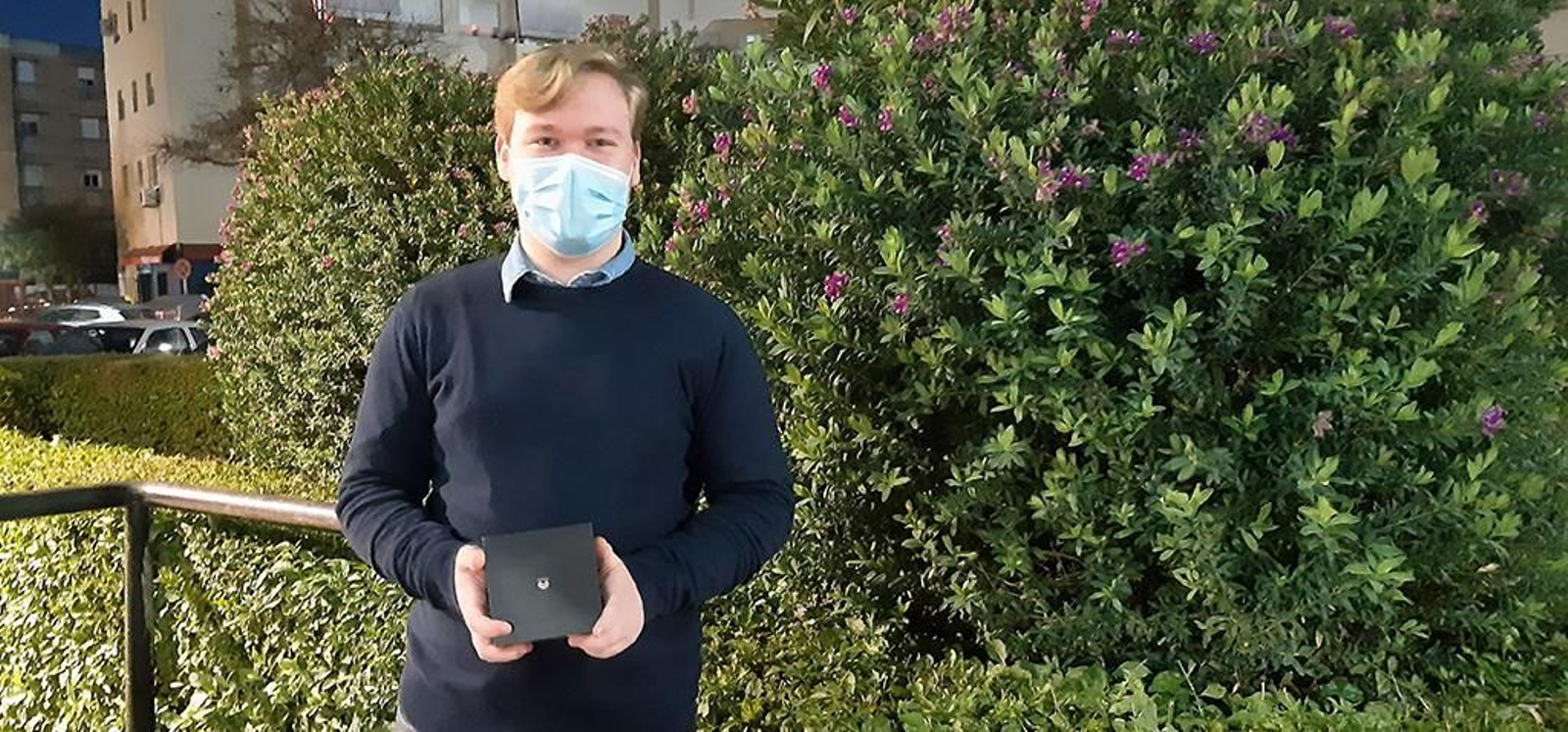 Una imagen del alumno jerezano Alejandro Molina.