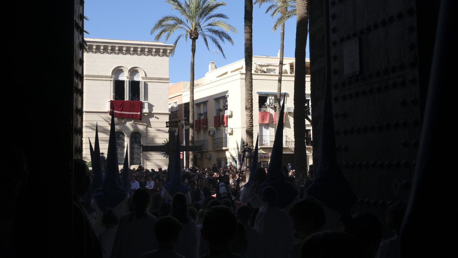 Prendimiento en la Semana Santa de Almería 2025