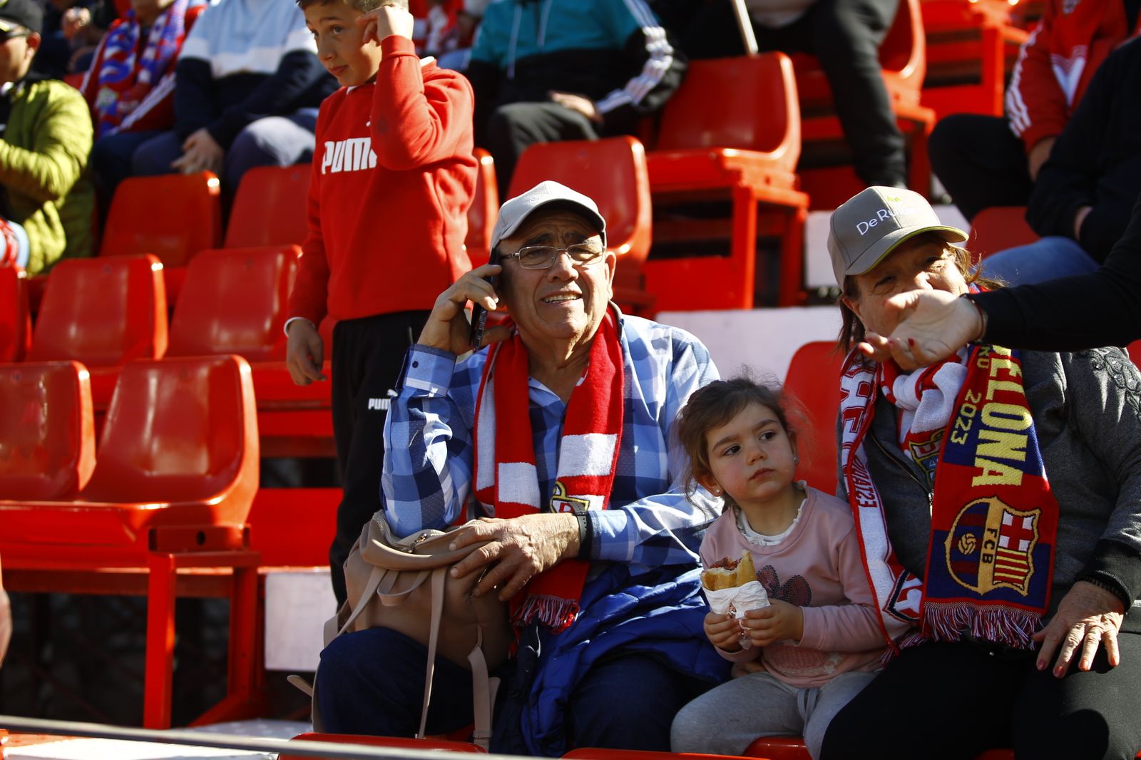 Imágenes de la derrota de la U.D. Almería ante el Villarreal por 0 a 2