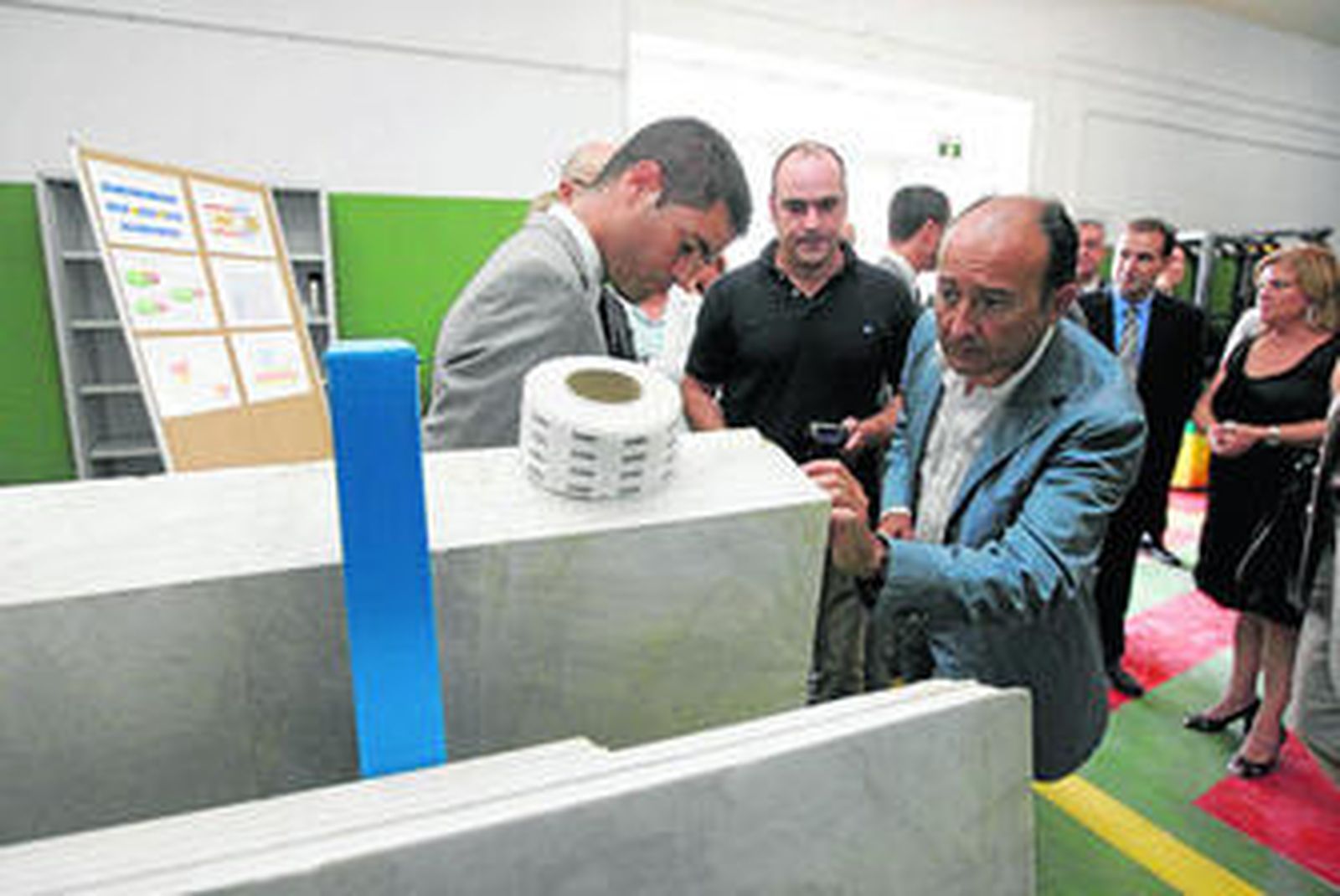 La comitiva también visito las instalaciones del CTAP.