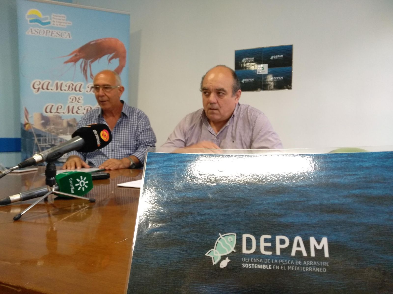 Ignacio López y José María Gallart en la presentación de la campaña.