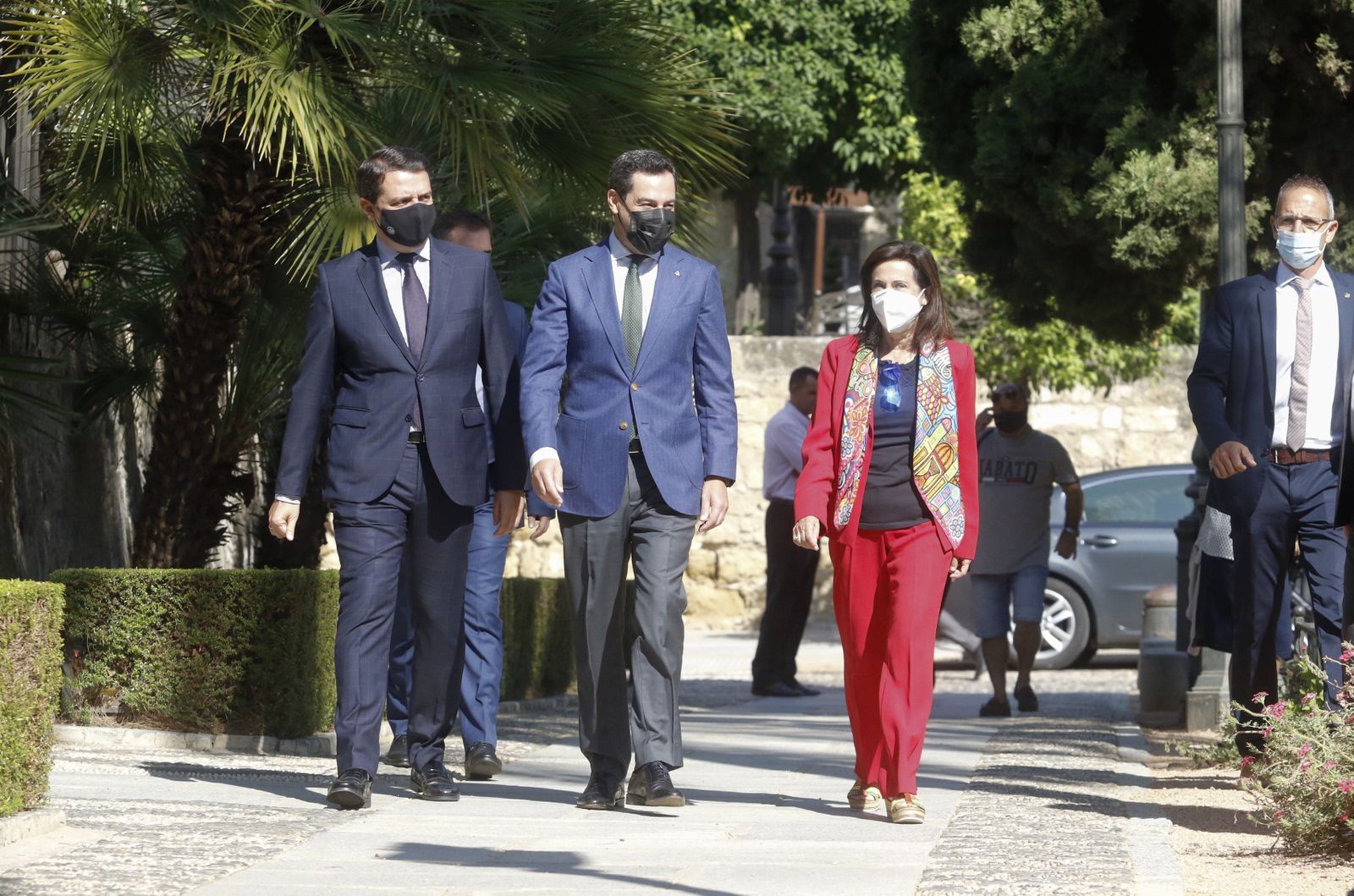 La jornada en torno a la firma de la base logística del Ejército en Córdoba, en imágenes