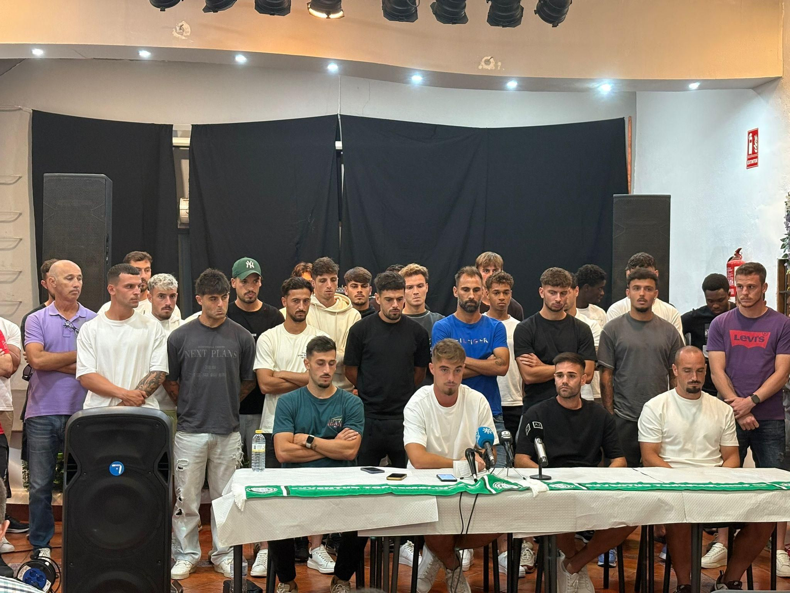 Los jugadores del Juventud de Torremolinos denuncian los impagos