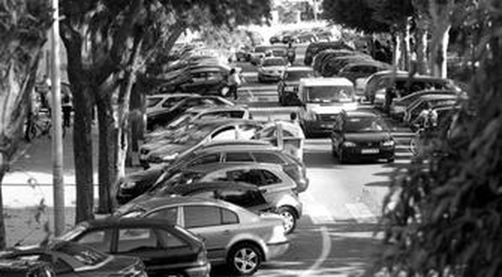 La zona donde se construiría la segunda fase del aparcamiento de la Hispanidad.