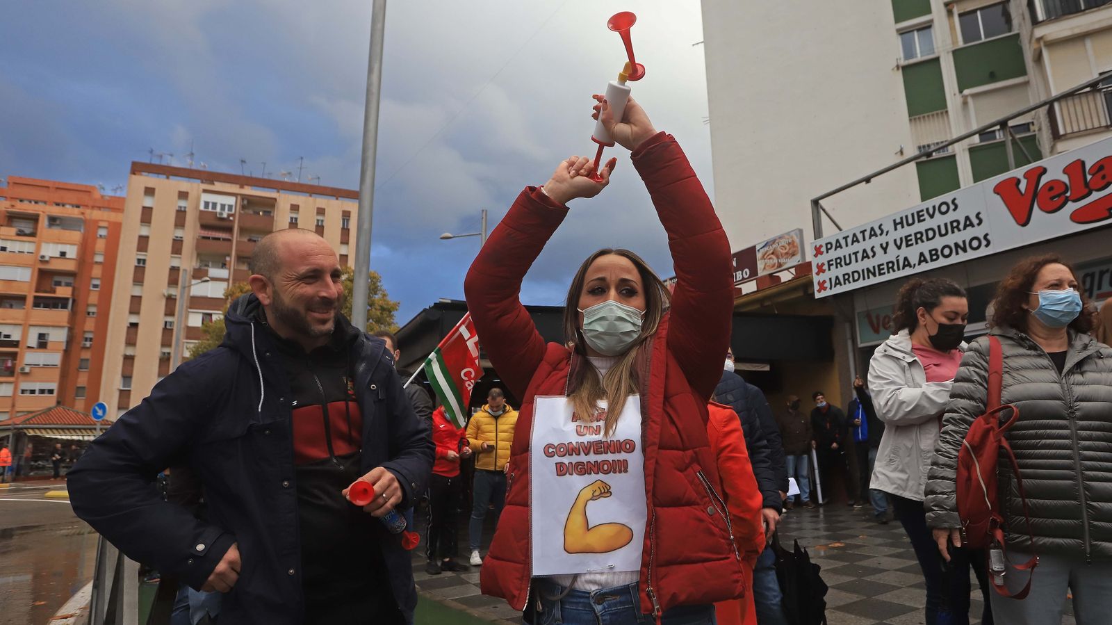 Fotos de la manifestación del metal en Algeciras