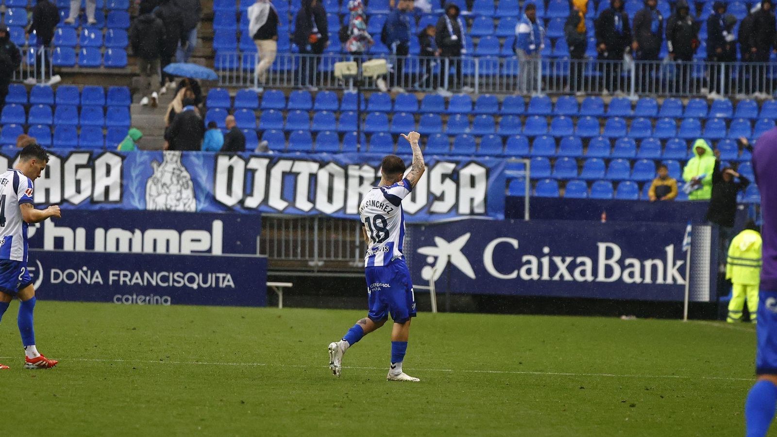 El Málaga CF-Cádiz, en fotos