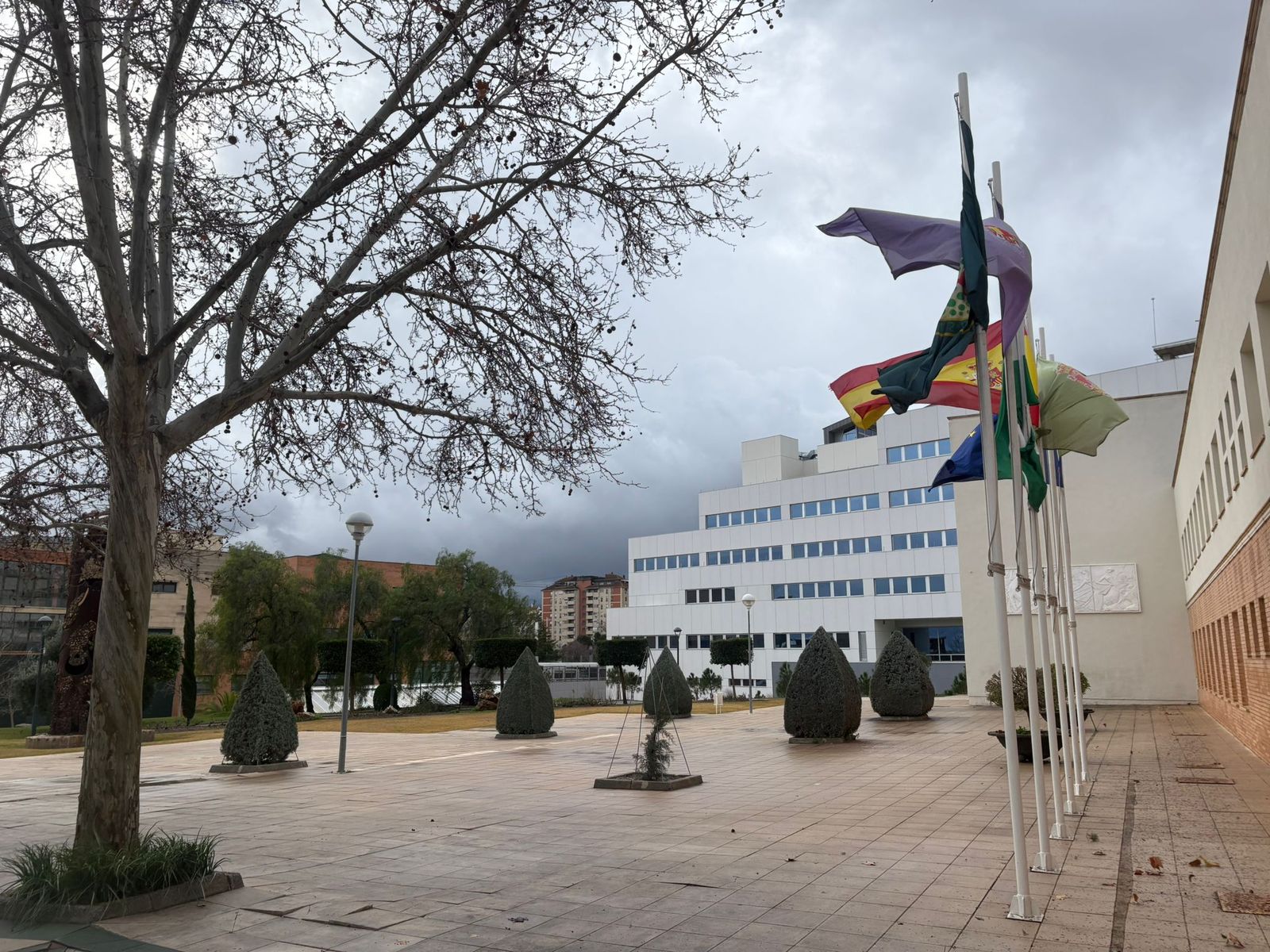 Imagen del Campus de Las Lagunillas este miércoles.