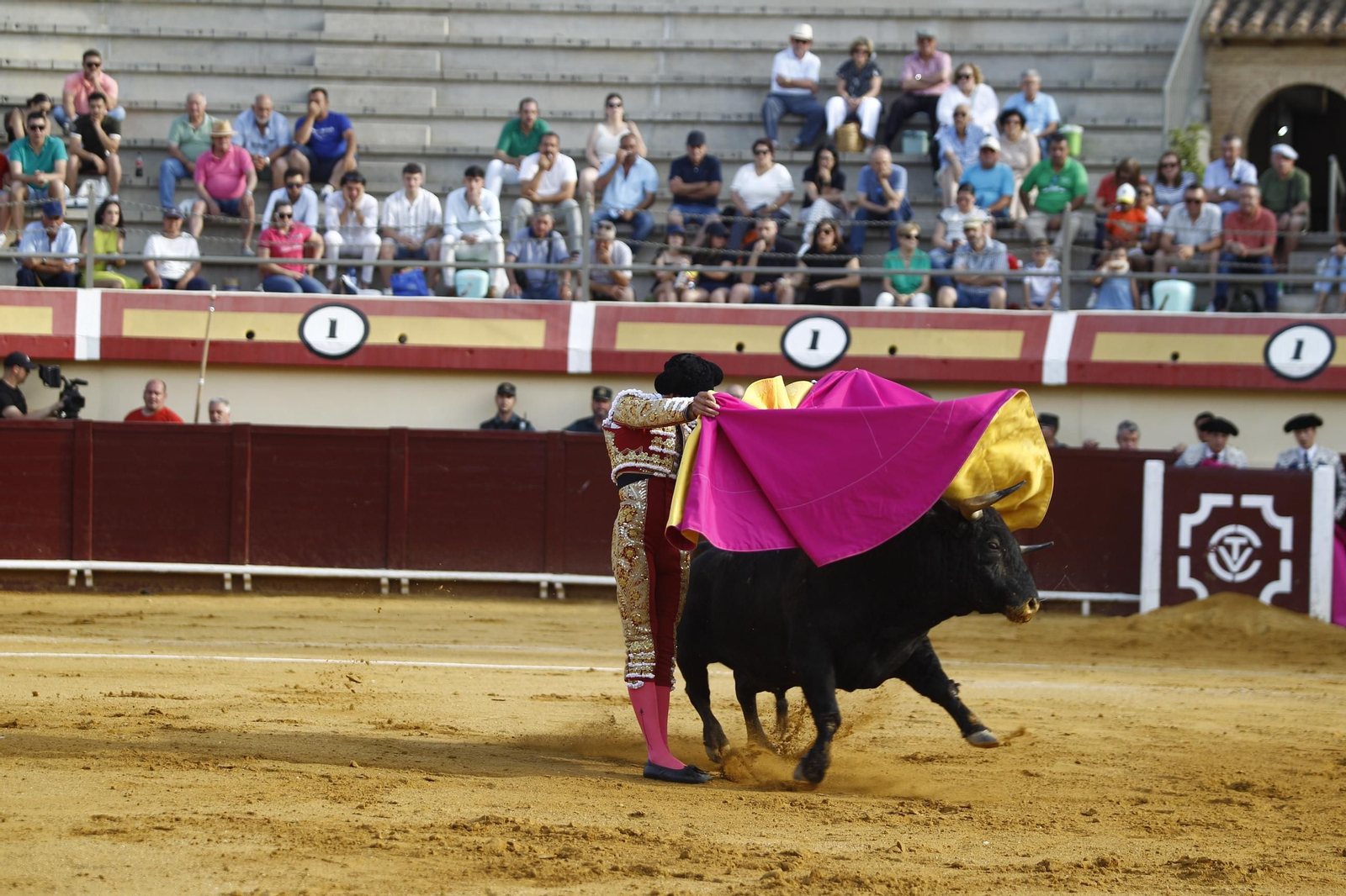 Corrida de toros en Vera, en imágenes