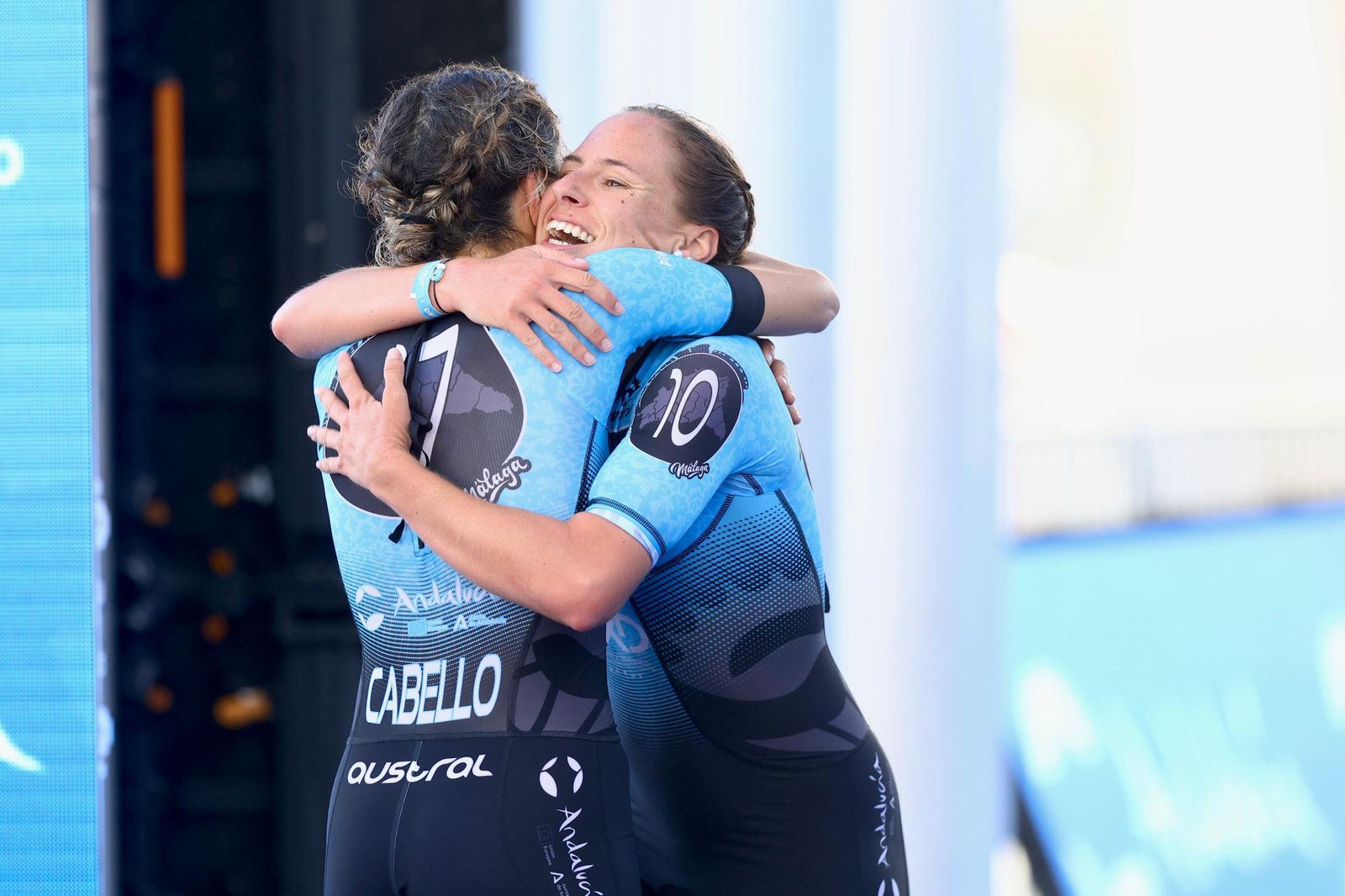 Las imágenes del Test Event de triatlón en Málaga