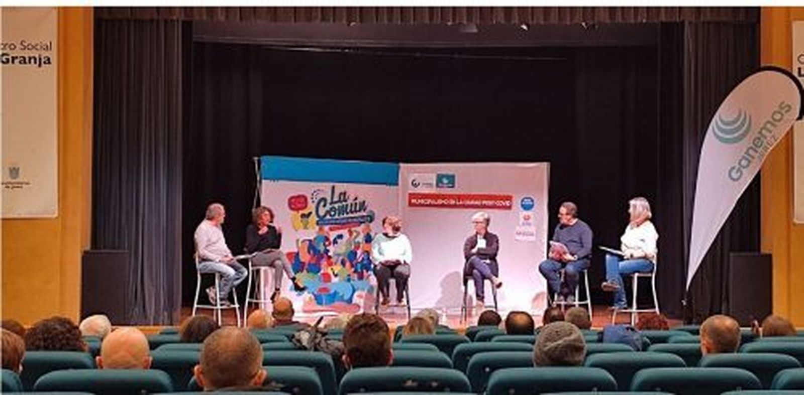 Un momento del coloquio de la escuela municipalista celebrado en Jerez el viernes.