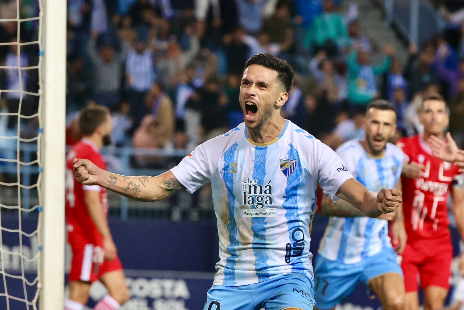 Las fotos del Málaga CF-Cartagena