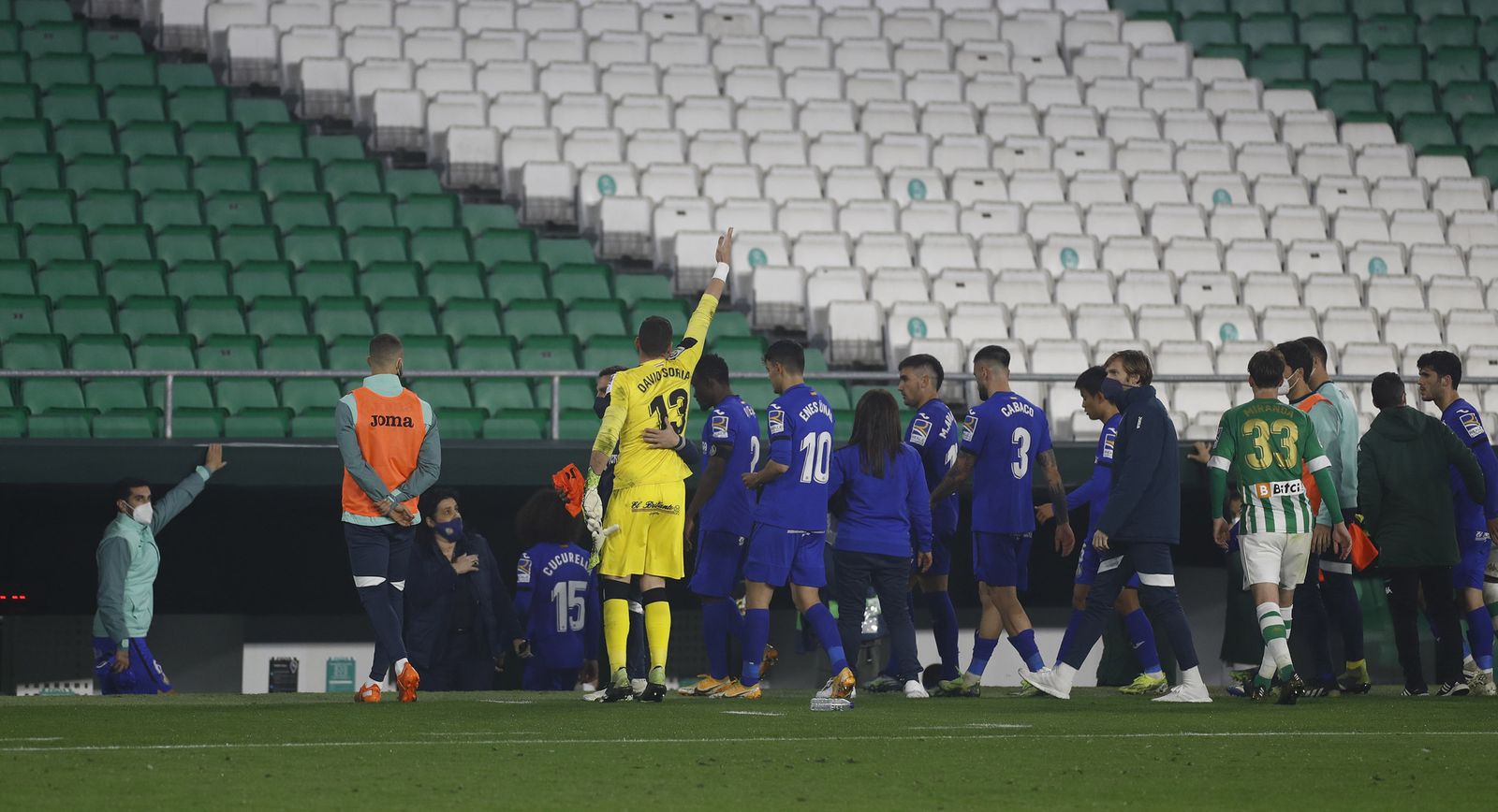 Las imágenes del Betis-Getafe